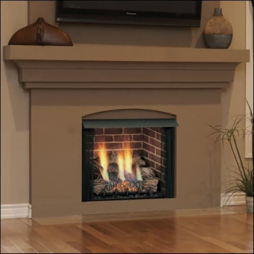 Majestic Vfr36c R Cottage Red Firebrick 36 Circulating Vent Free