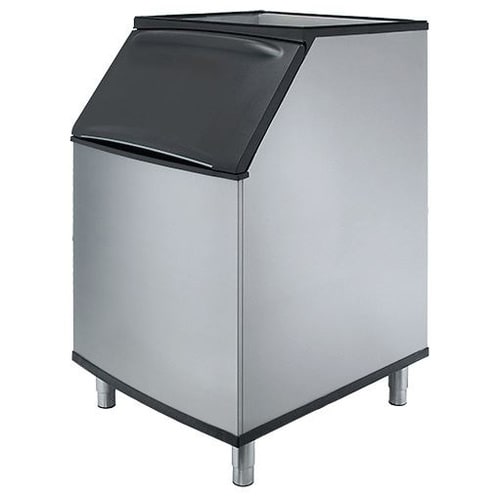 Manitowoc LB0730 LB-Style Upright 30 Wide 683 lb Capacity 23 Cubic ft  Insulated Stainless Steel Ice Storage Bin With Single Lift-Up Spring-Loaded  Door And NSF Ice Scoop