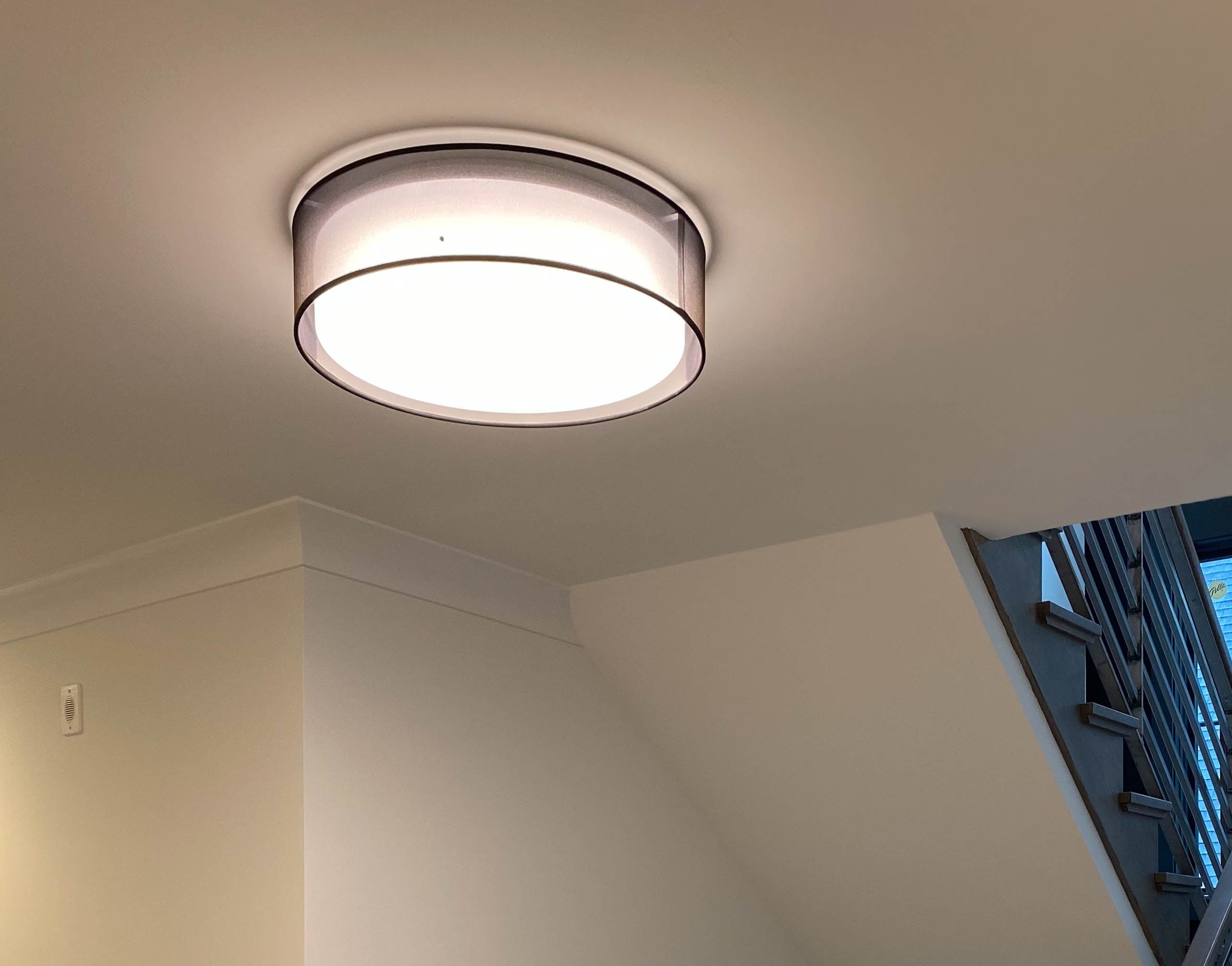 Maxim prime led flush shop mount