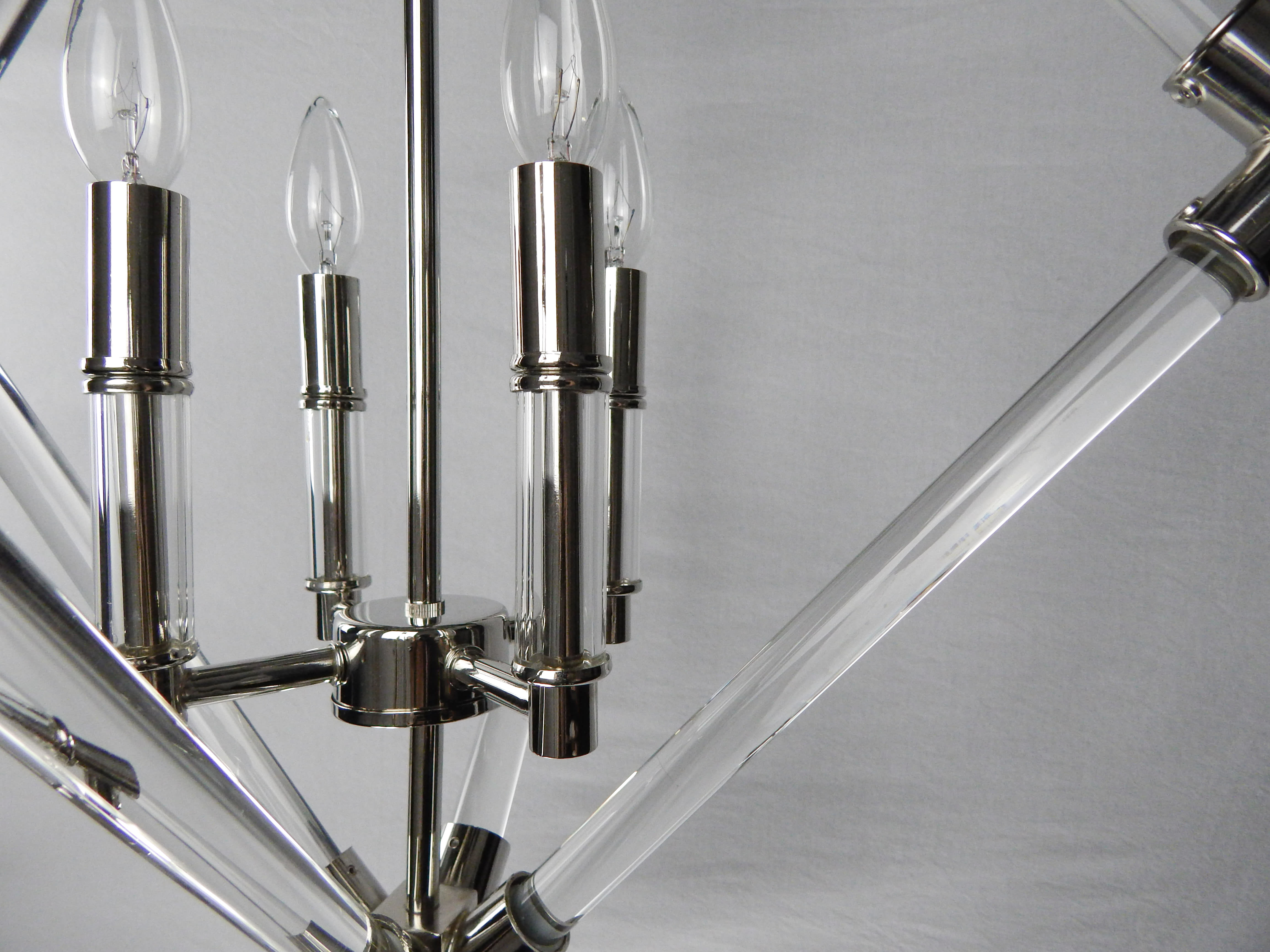 Maxim 16104CLPN Polished Nickel Lucent 4 Light 24
