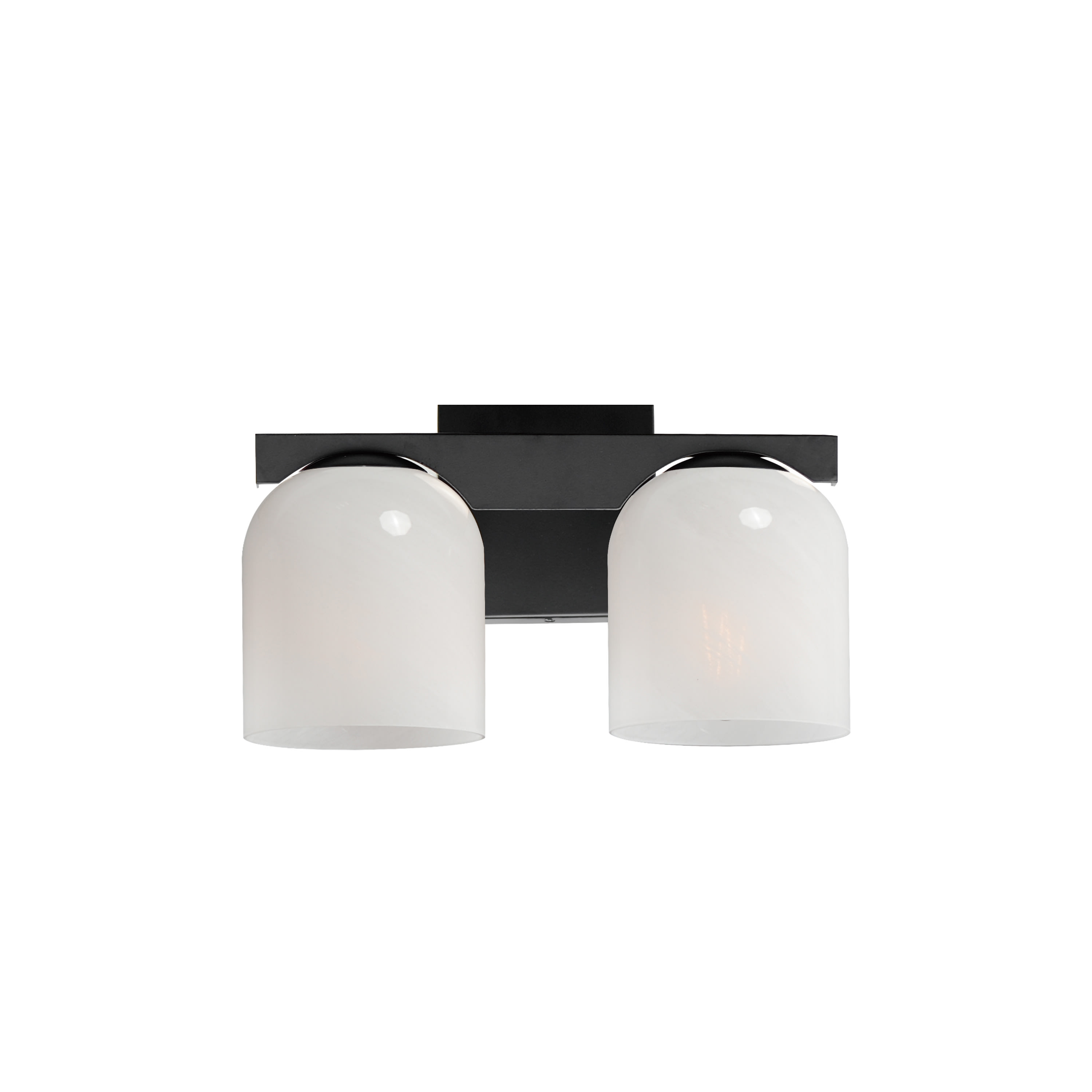 Maxim Lighting Cubos 2-Light Natural Aged Brass Vanity Light