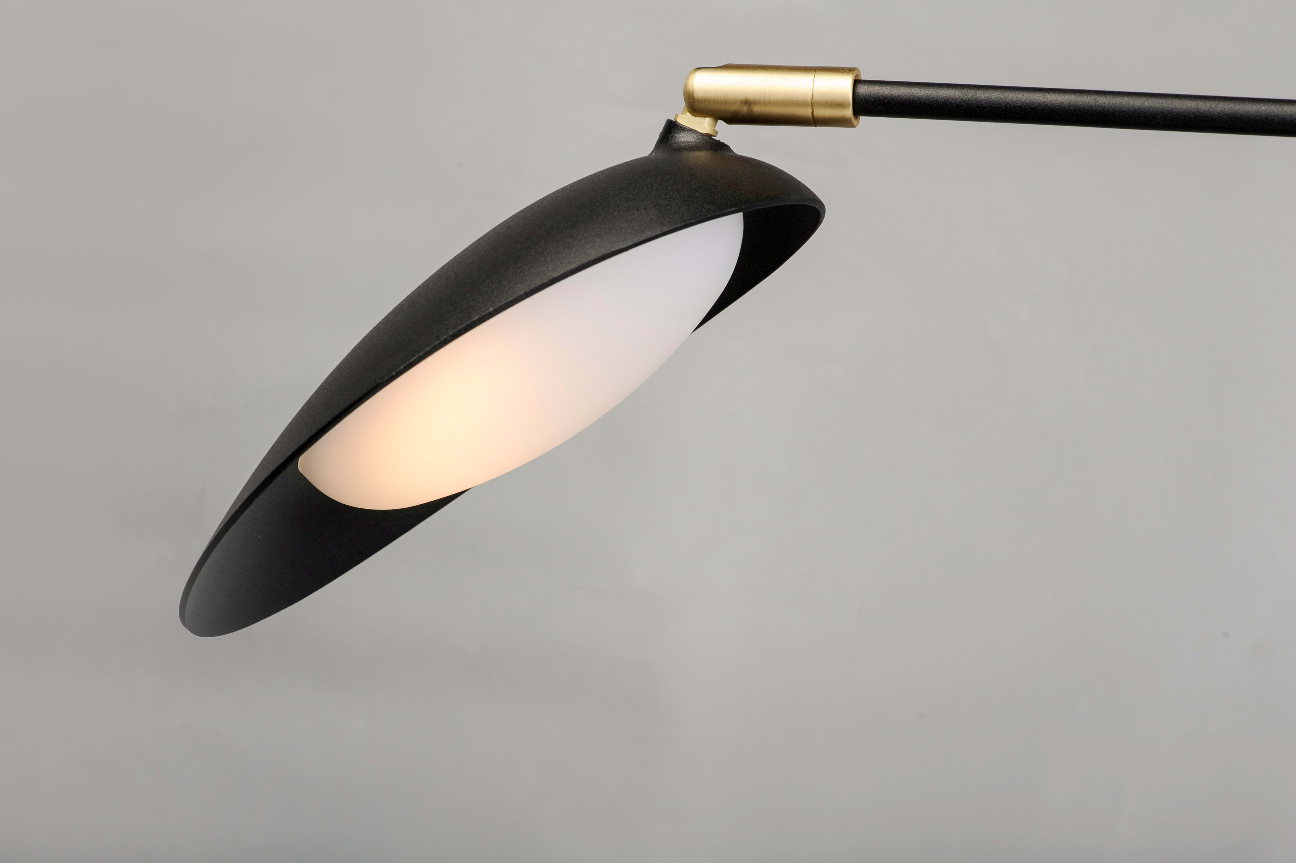 Maxim 21699BKSBR Black / Satin Brass Scan 9 Light 43