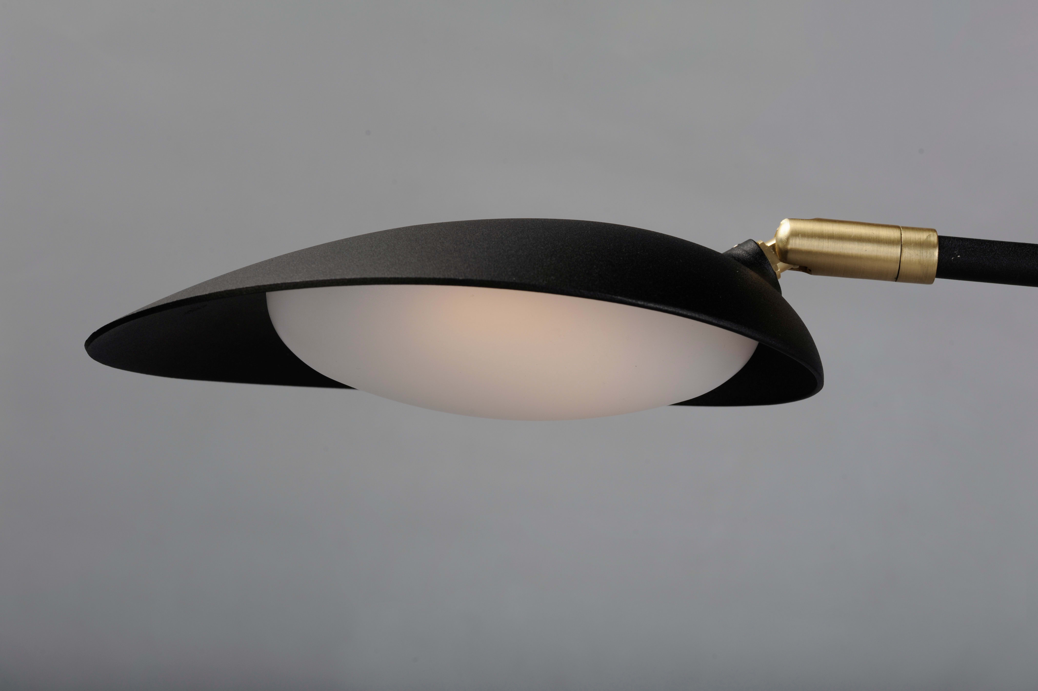 Maxim 21699BKSBR Black / Satin Brass Scan 9 Light 43