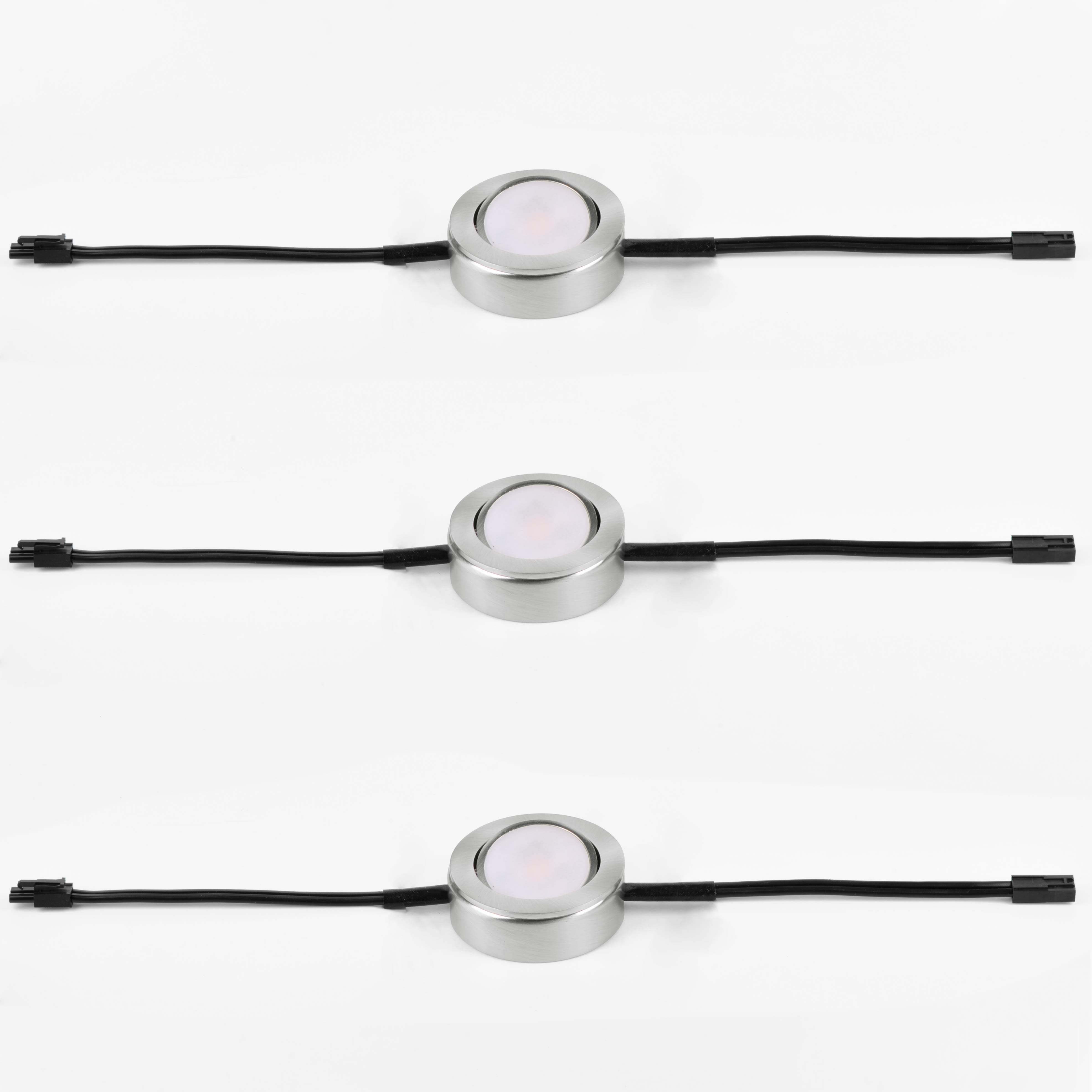 Maxim 53835WT White CounterMax (3) Single Light 2 3/4
