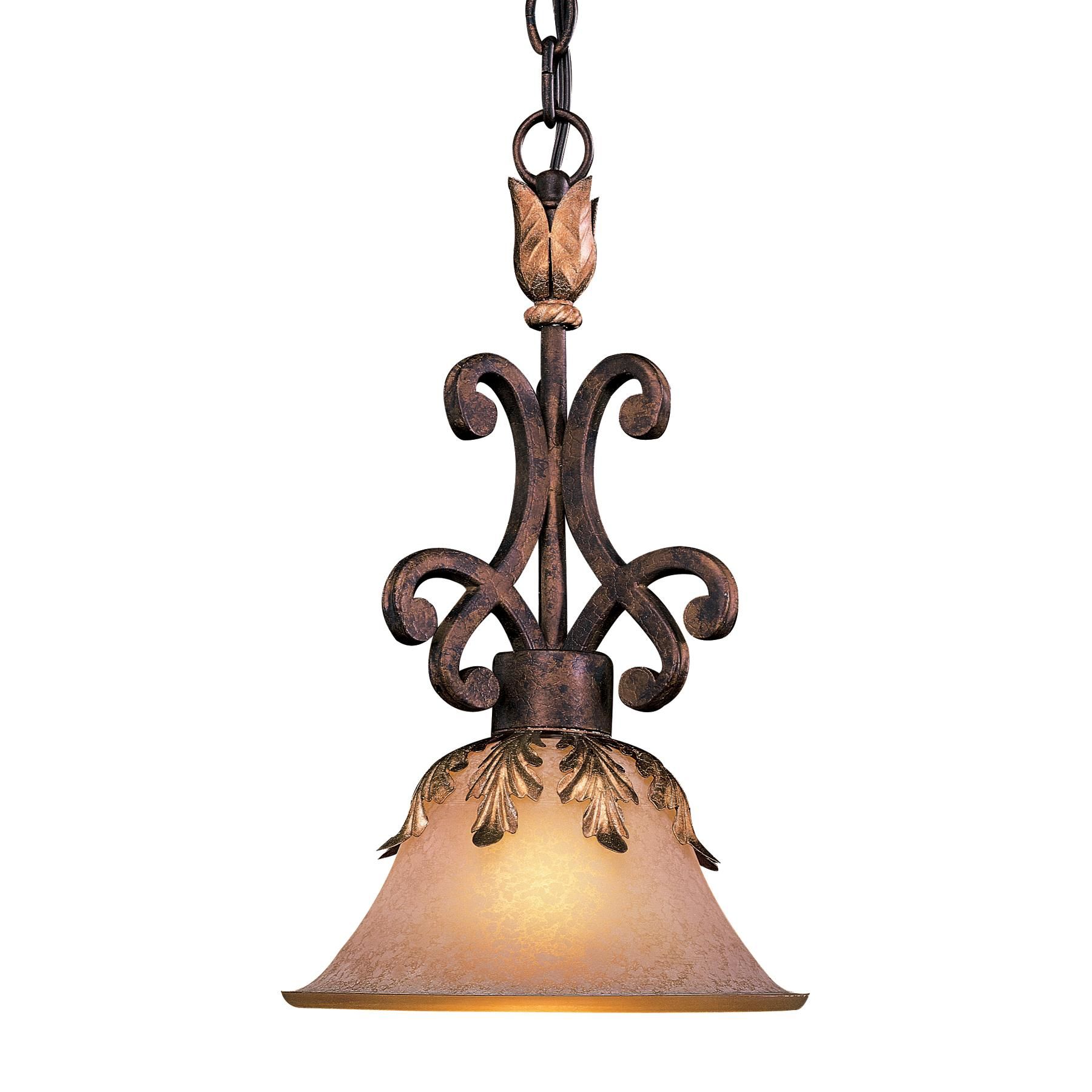 Metropolitan N6242-355 5 Light Pendant Zaragoza Golden Bronze