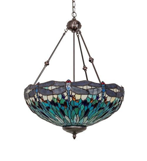 Meyda Tiffany 248582 Mahogany Bronze 3 Light 22