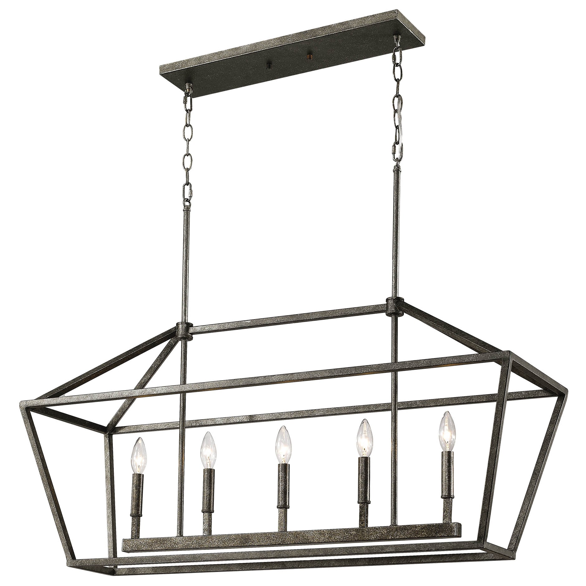 Millennium Lighting 3245 Rbz Rubbed Bronze 5 Light 40 Wide Taper Millennium Lighting 3245 Rbz 5 Light