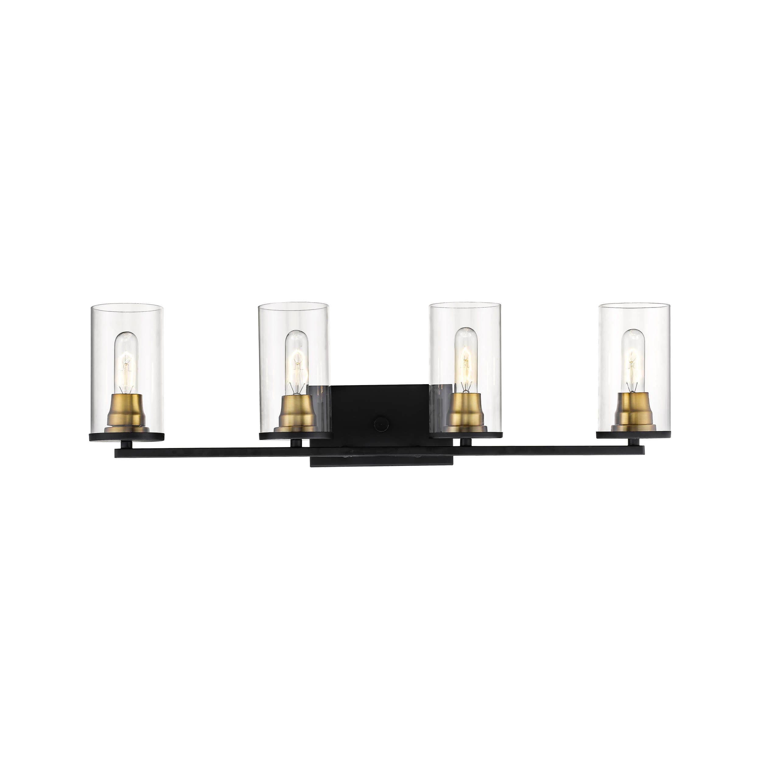 Millennium Lighting 3494-MB/HBZ Matte Black / Heirloom