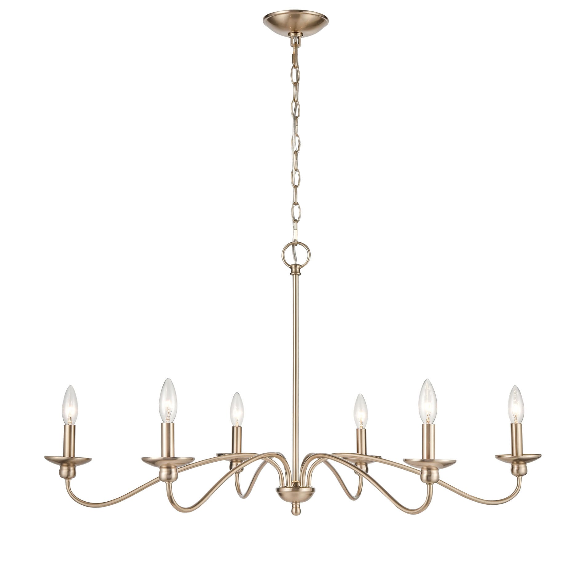 Millennium Lighting Delvona 4-Light Modern Gold Modern