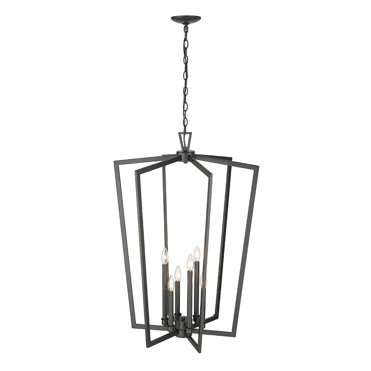 Millennium Lighting 4526-MB Matte Black Lizabeth 6 Light 25