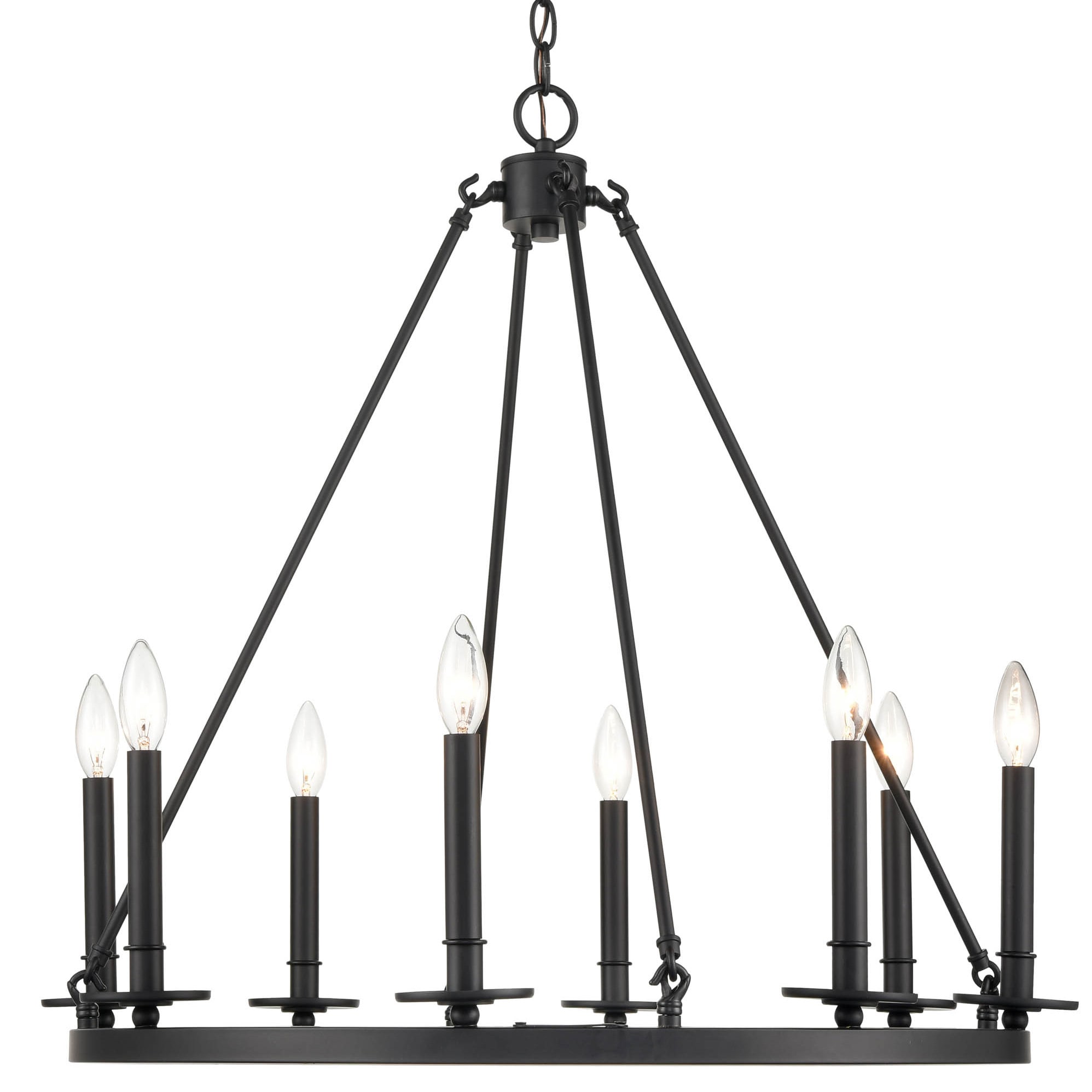 格安即決 6708-MB Lighting Millennium Matte 28 Light 8 Florence Black メンテナンス