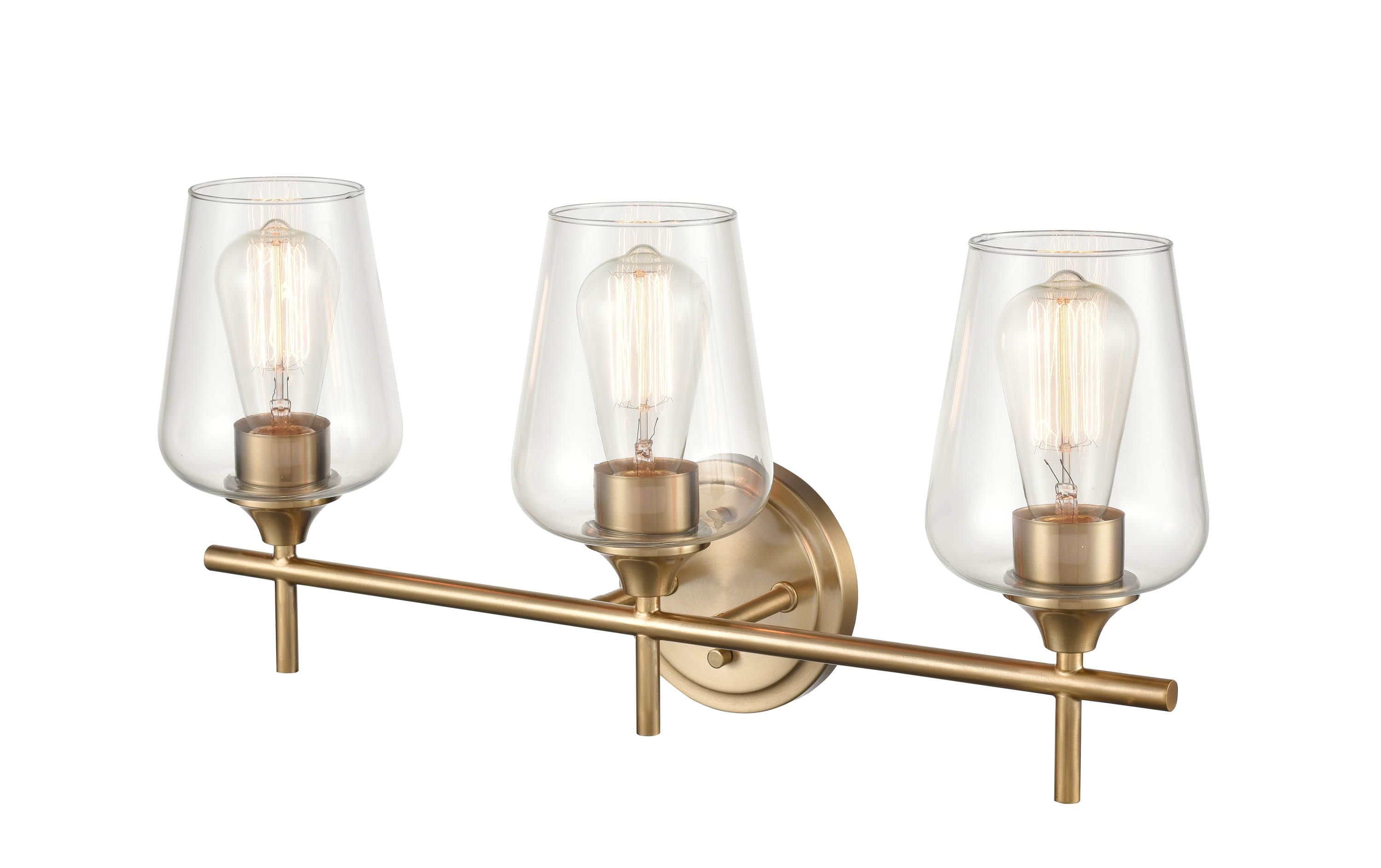 Millennium Lighting Ashford 3-Light Modern Gold Traditional Dry