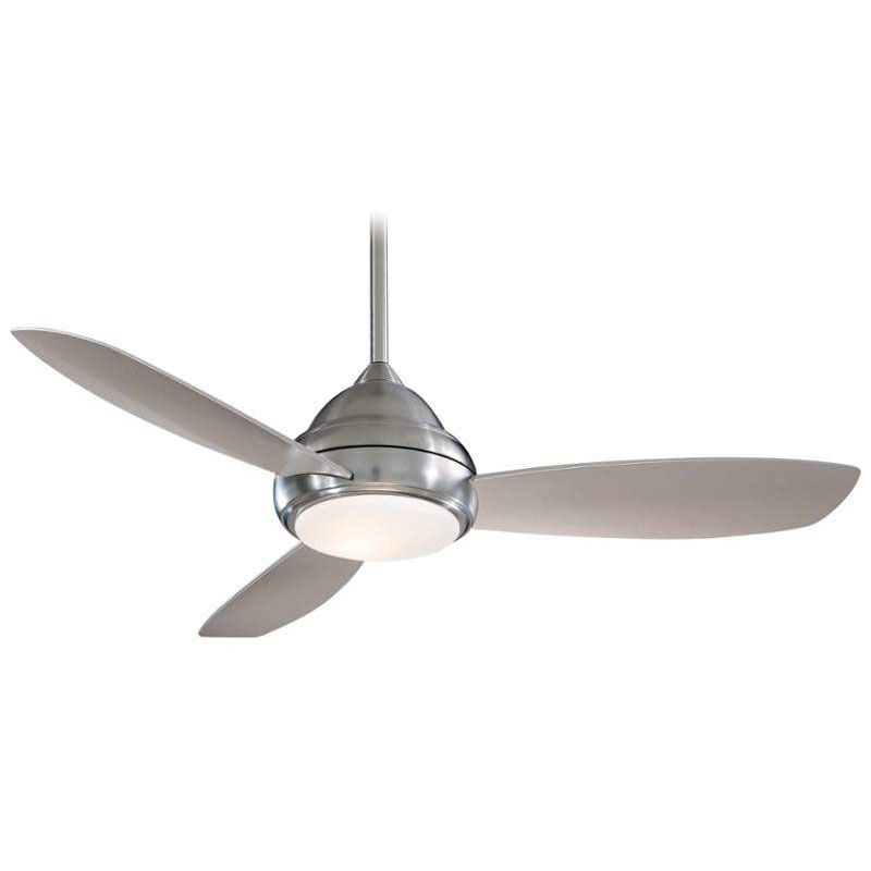 Minkaaire Undefined White 3 Blade 52 Concept I Indoor Ceiling Fan Minkaaire Undefined White 3 Blade 52 Concept I Indoor Ceiling Fan Integrated Light Handheld Remote Control And Blades Included Lightingdirect Com