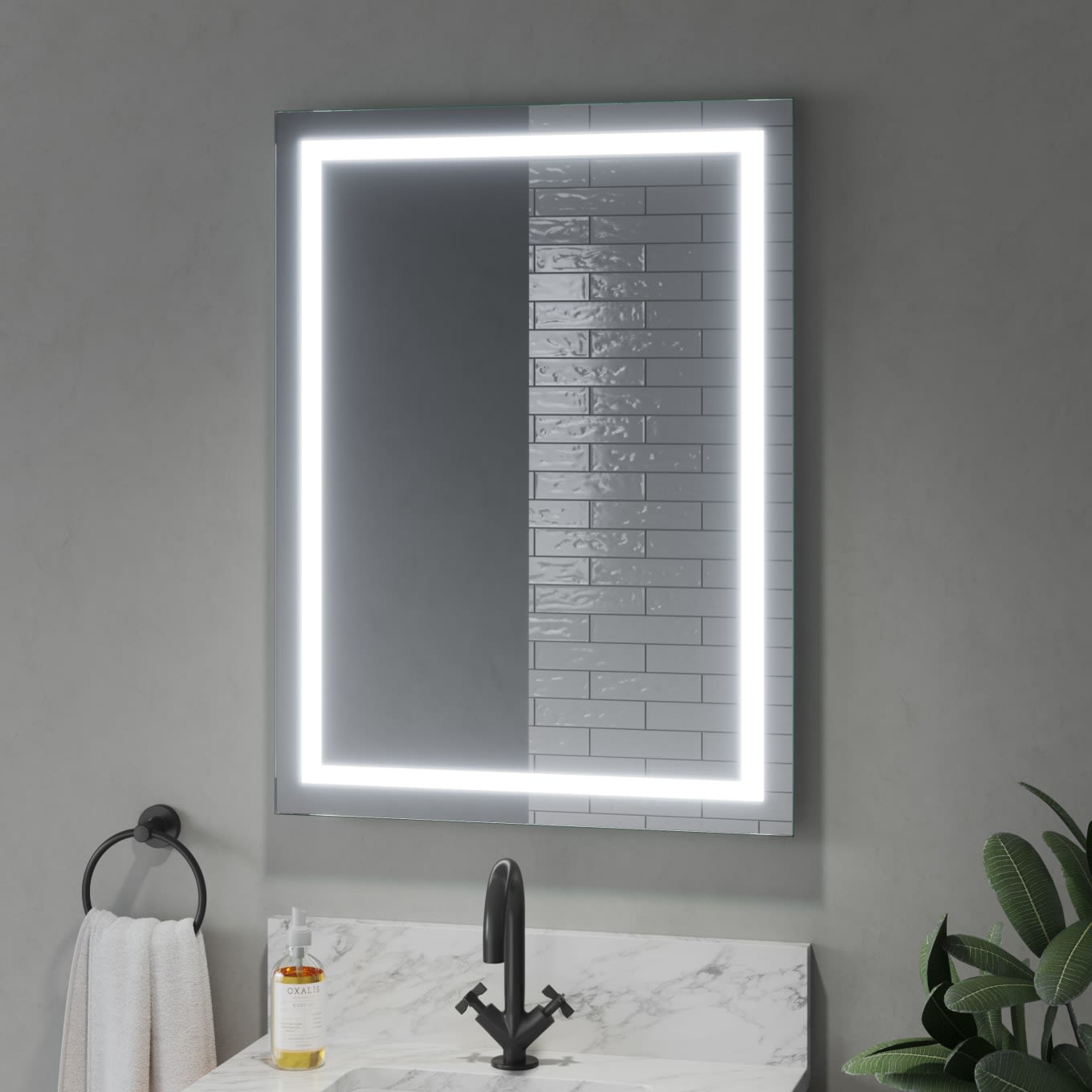Miseno MNO2432LEDR Mirrored 24