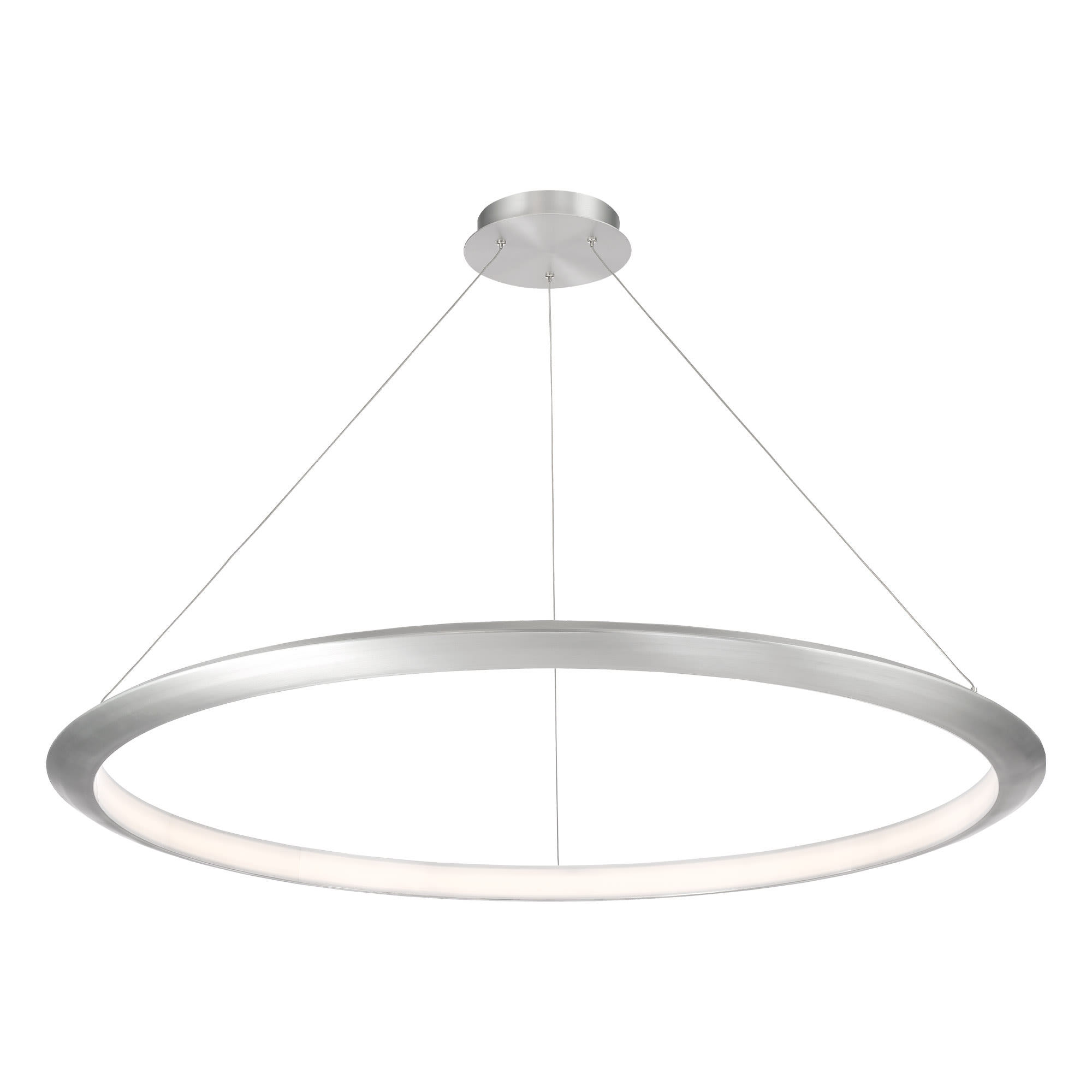 Large ring led suspended pendant light on sale
