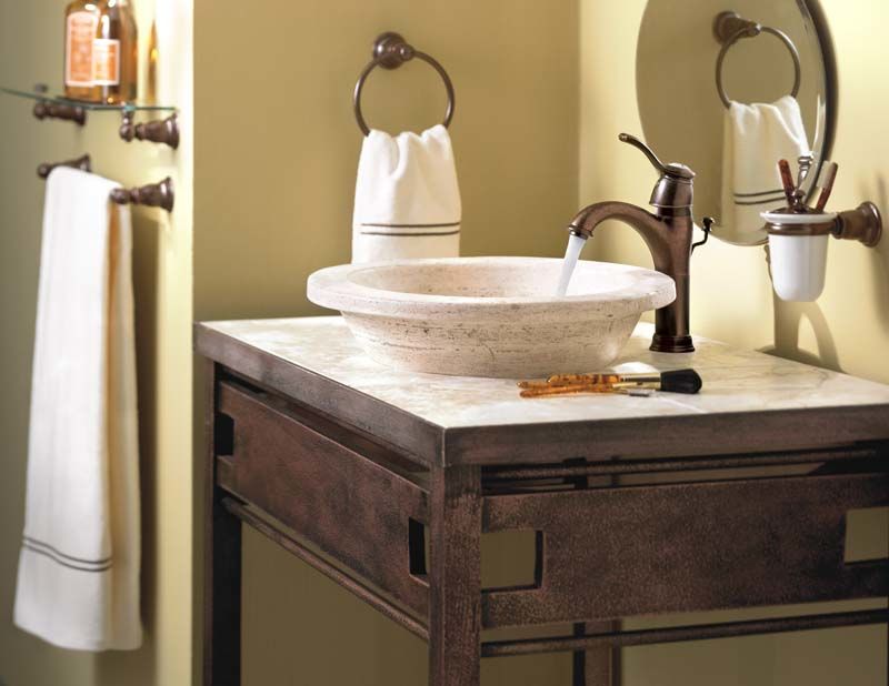 Moen 6102 Chrome Single Handle Single Hole Bathroom Faucet from the Kingsley Collection (Valve Included) - Faucet.com