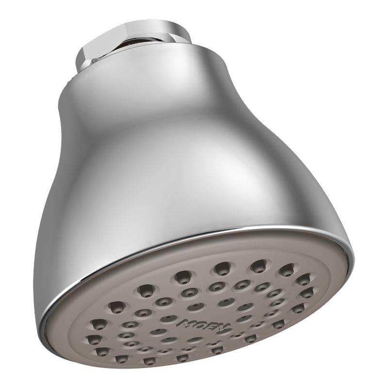 Moen 6300 Chrome Single Function Shower Head Only with 1/2 Inch Connection  from the Moen Collection