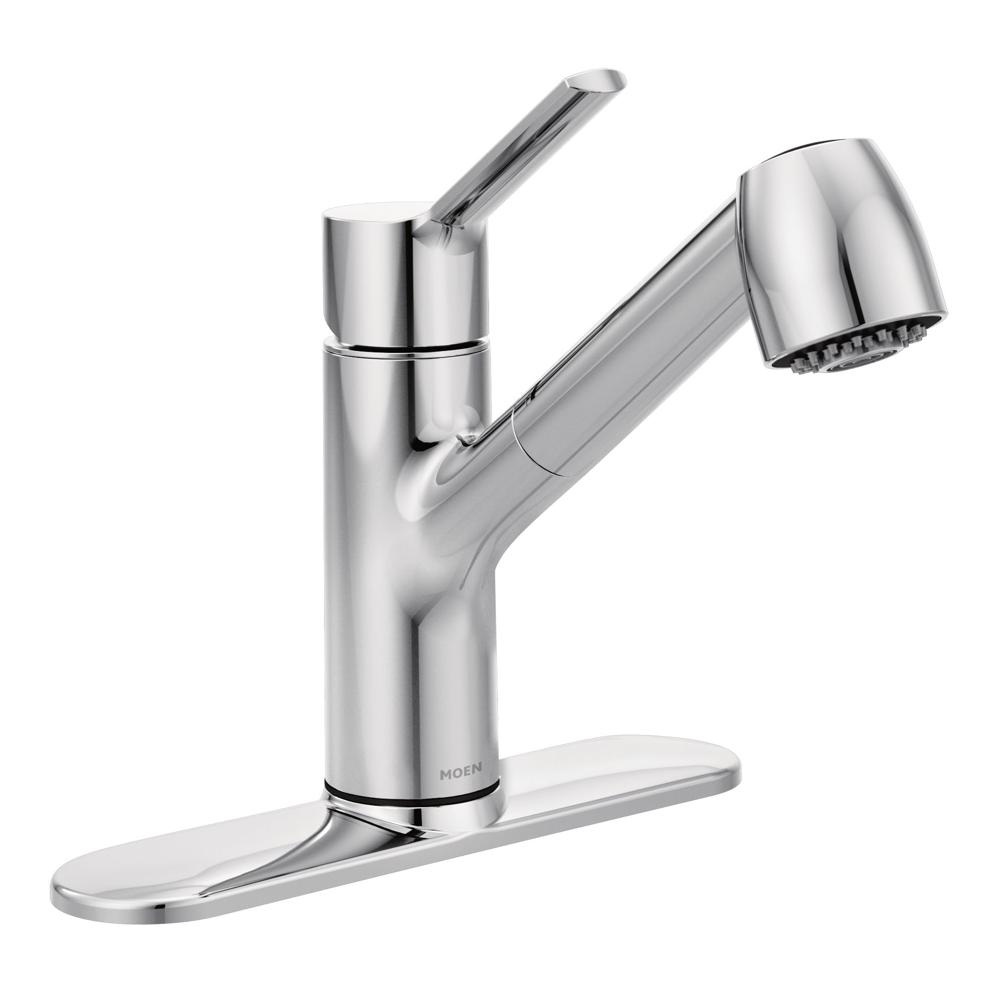 Moen 7585c Chrome Method Single Handle Pullout Spray Kitchen