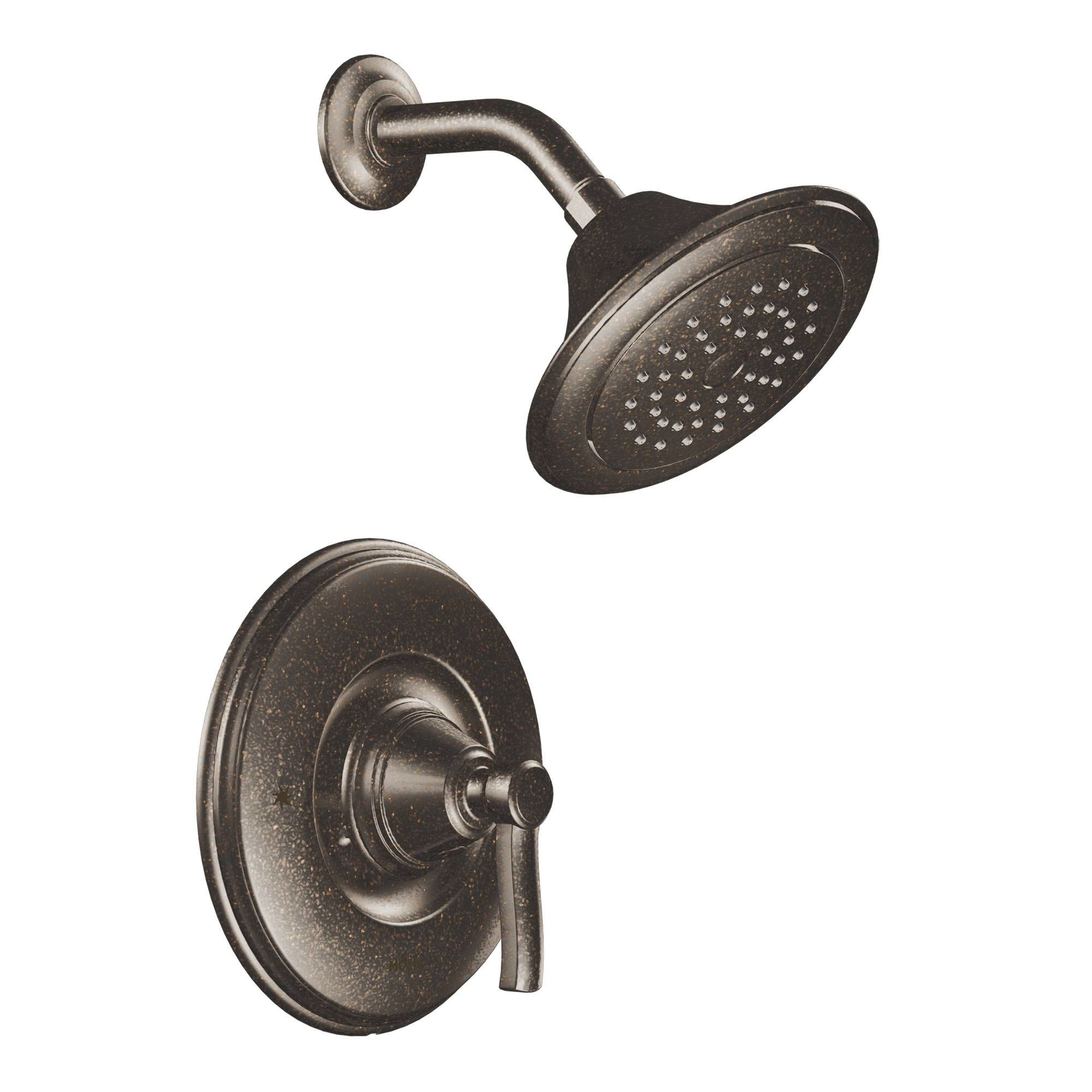 Shower Trim And Volume Control In Oil Rubbed Bronze Moen Shower