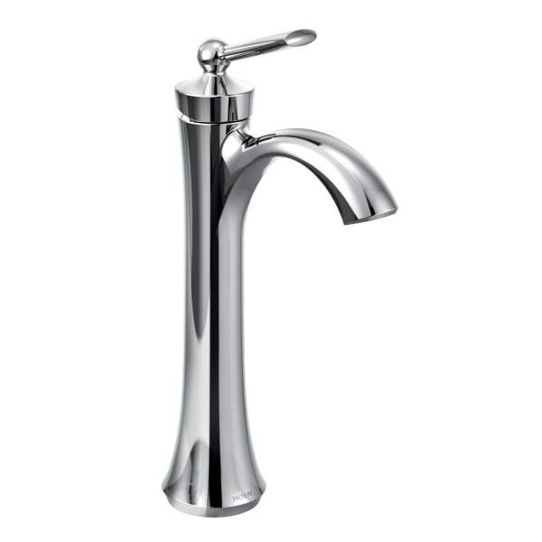 Moen 4507 Chrome Wynford Single Hole Bathroom Faucet Faucet Com