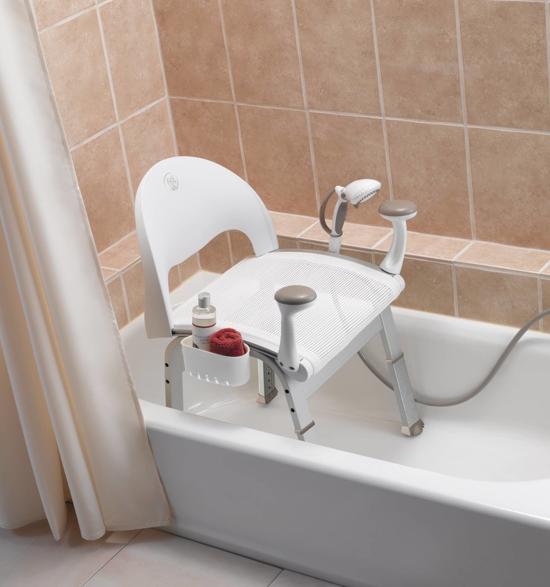 Moen Csidn7100 Glacier Adjule Shower Seat With Back And Arm Moen Csidn7100 Glacier Adjule Shower Seat With Back And Arm Rests From The Home Care Collection Faucetdirect Com