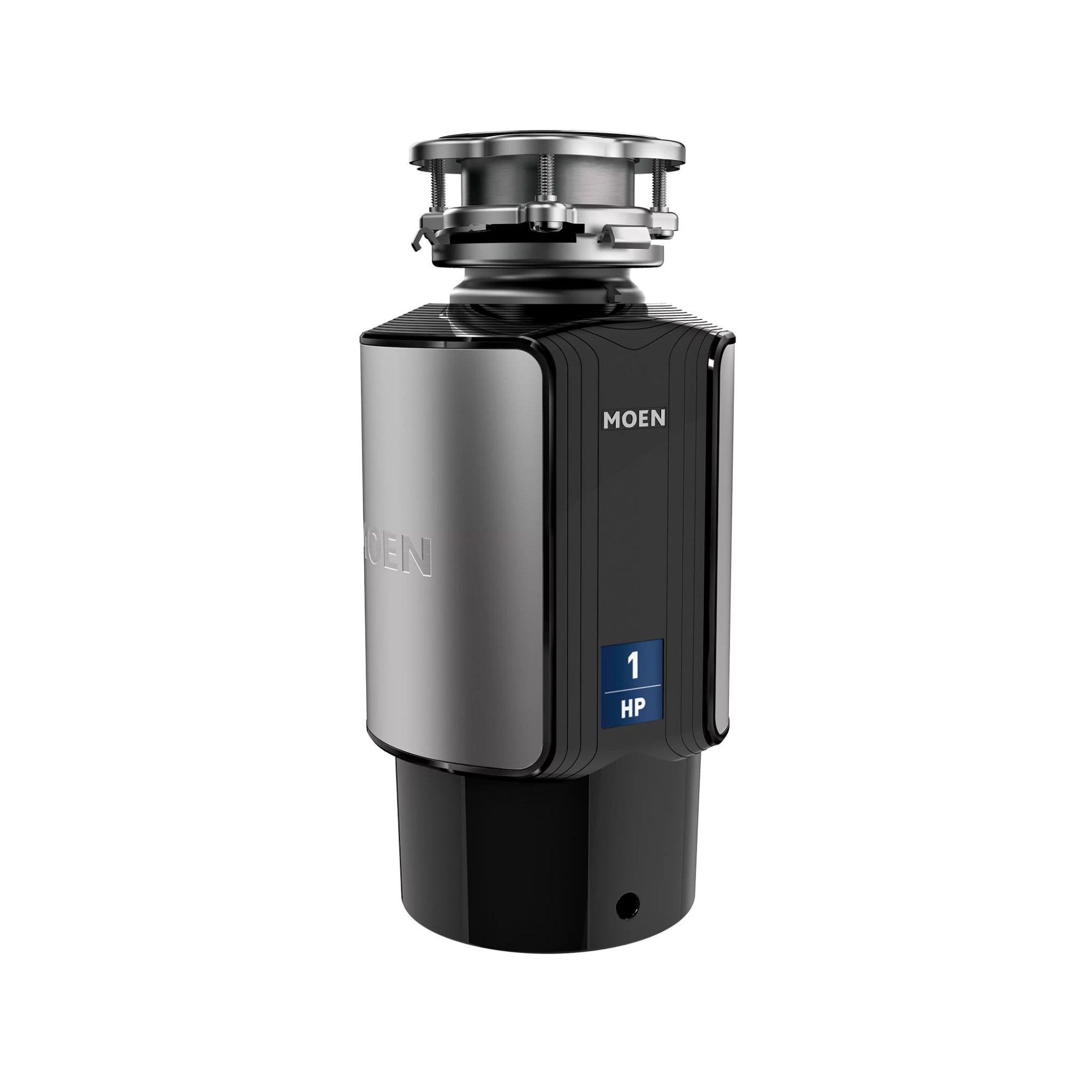 Moen GX100C Stainless Steel GX HP Continuous Garbage Disposal with  SoundSHIELD Technology, Vortex Motor and Power cord included. 