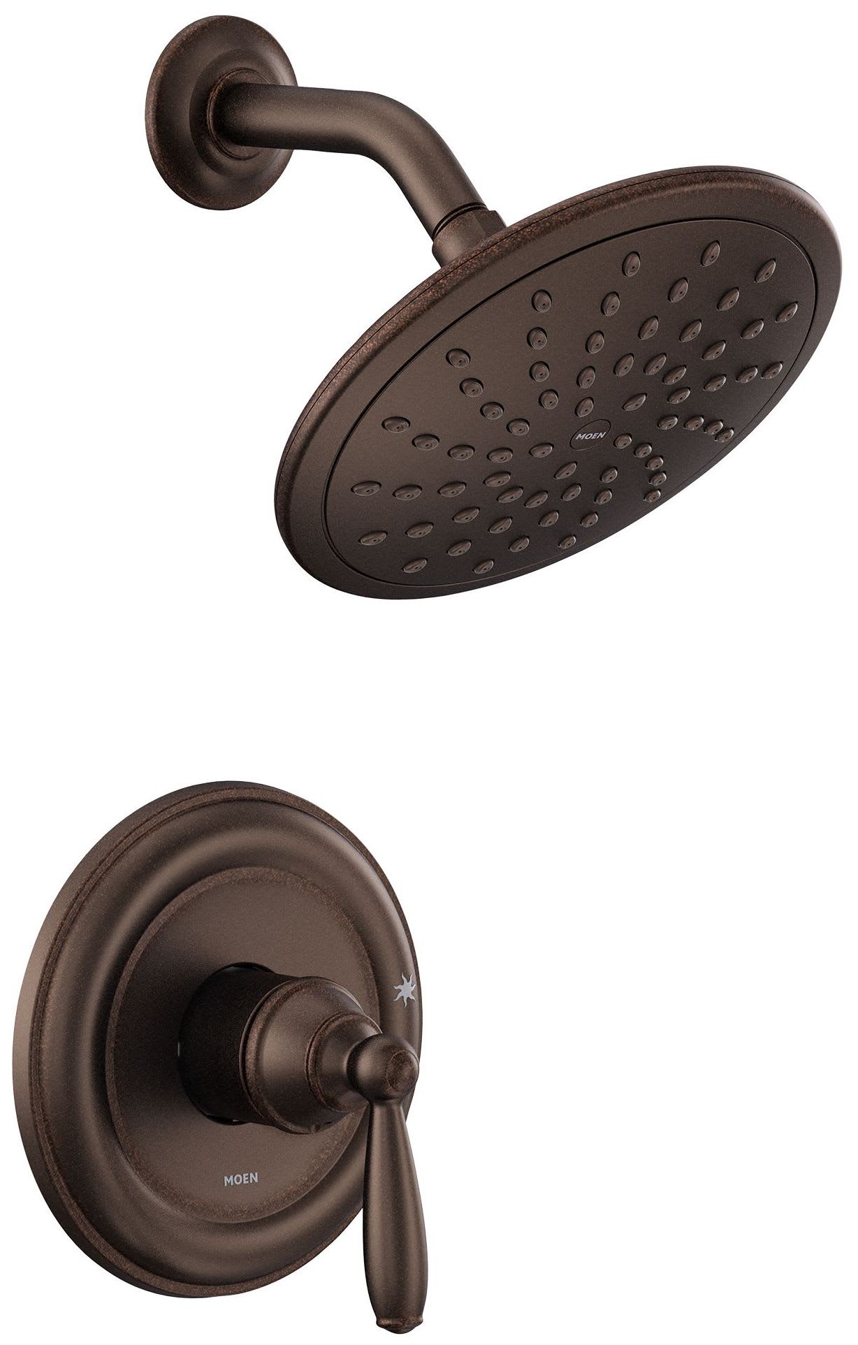 Moen UT2252EPORB Oil Rubbed Bronze Brantford Shower Only Trim ...