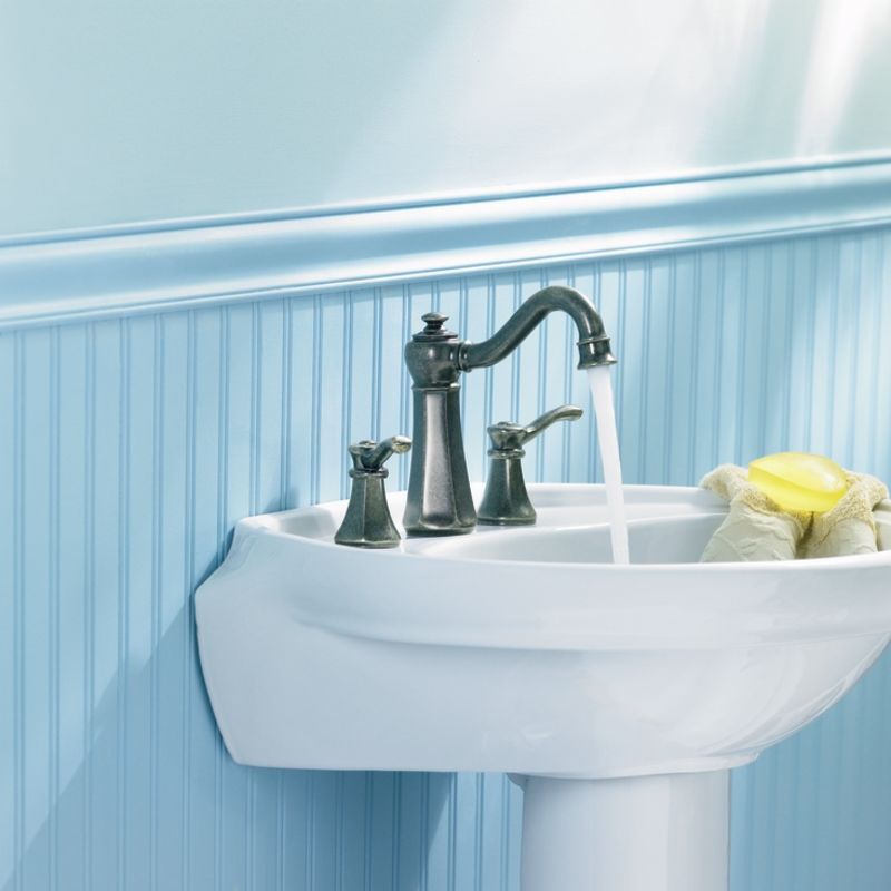 Moen T6305bn Brushed Nickel Double Handle Widespread Bathroom