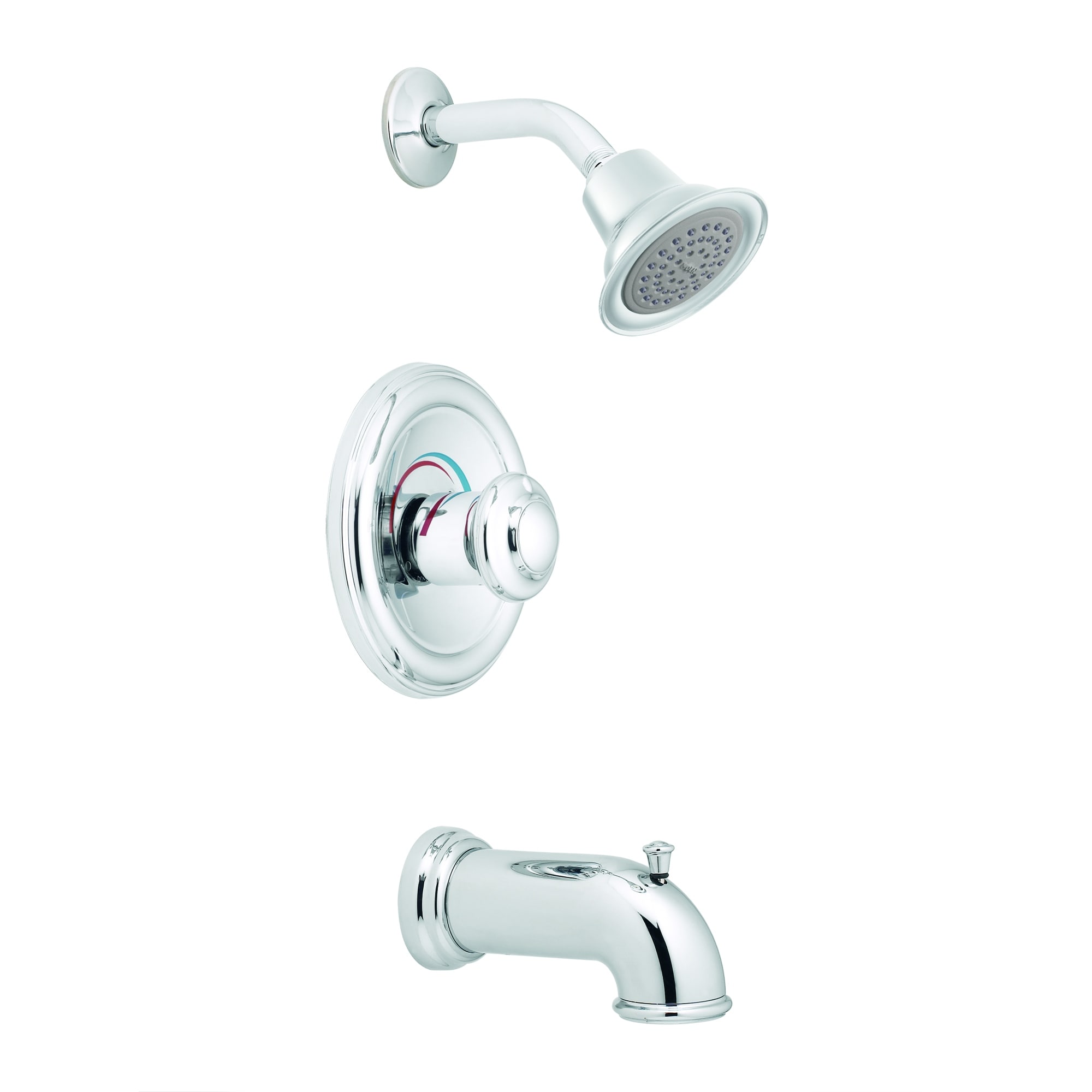 Moen T3110 Chrome Faucet Tub And Shower Single Handle From The