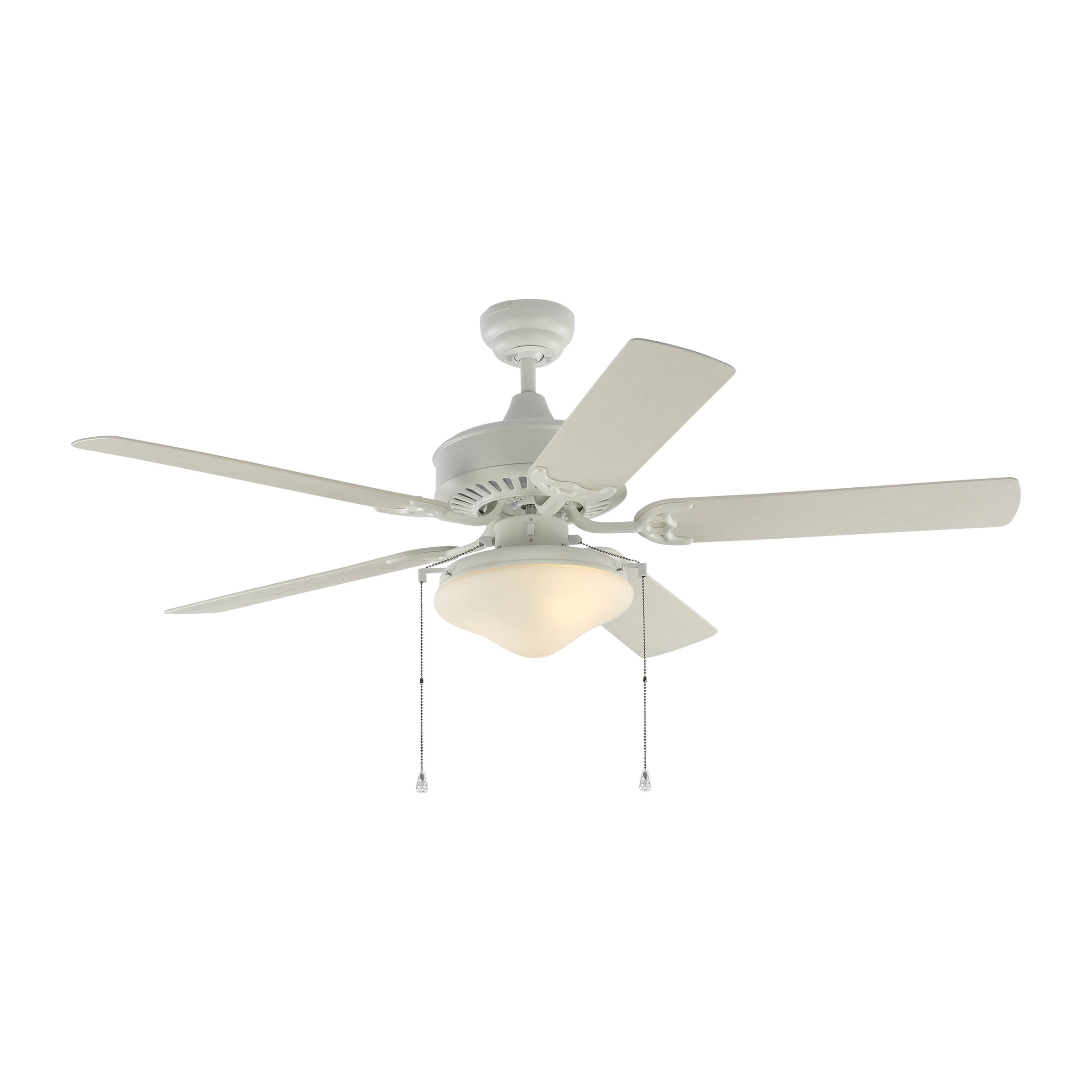 Monte Carlo 5hvo52rzwd Matte White Haven Led 52 5 Blade Indoor