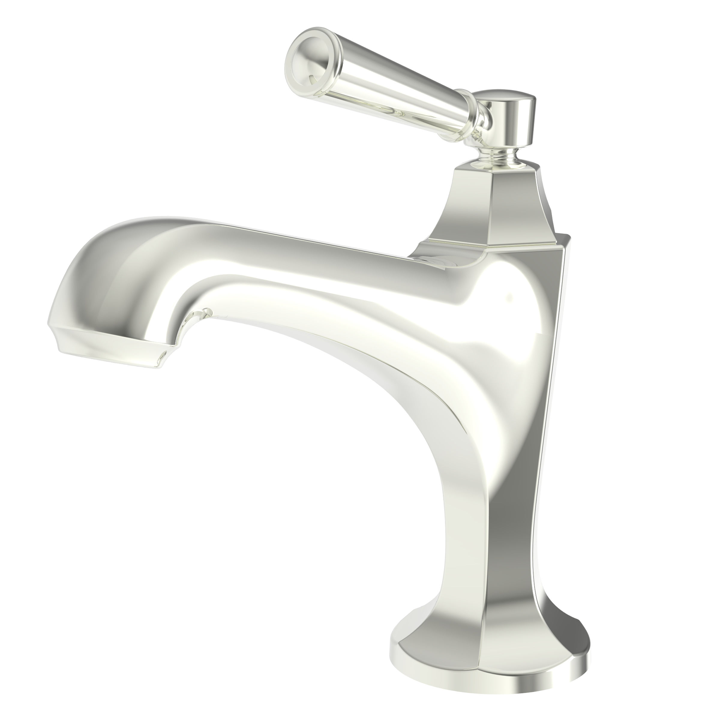 Newport Brass 1203 15 Polished Nickel Single Hole Bathroom Faucet