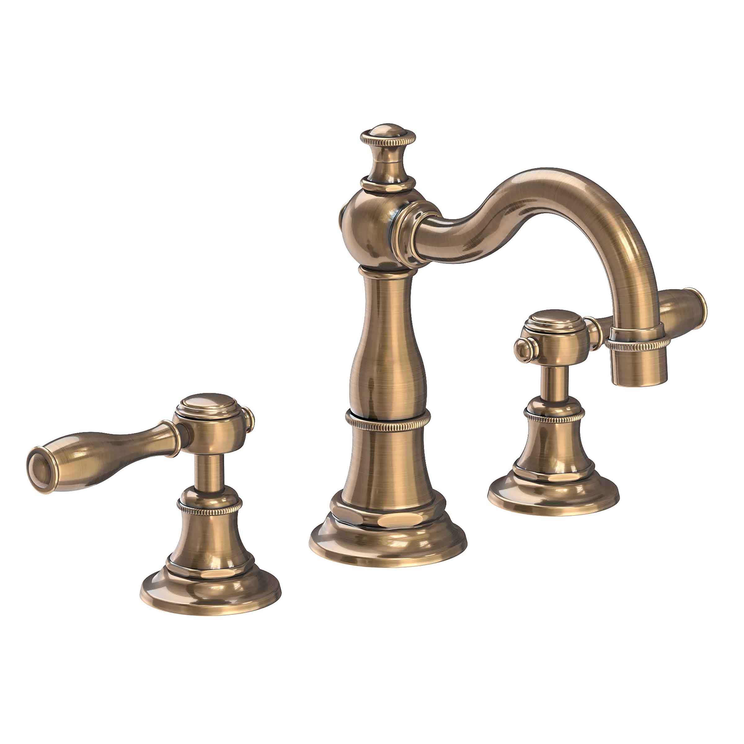 Newport Brass 1770/24A French Gold (PVD) Victoria 1.2 GPM Widespread Bathroom  Faucet - Includes Pop-Up Drain 