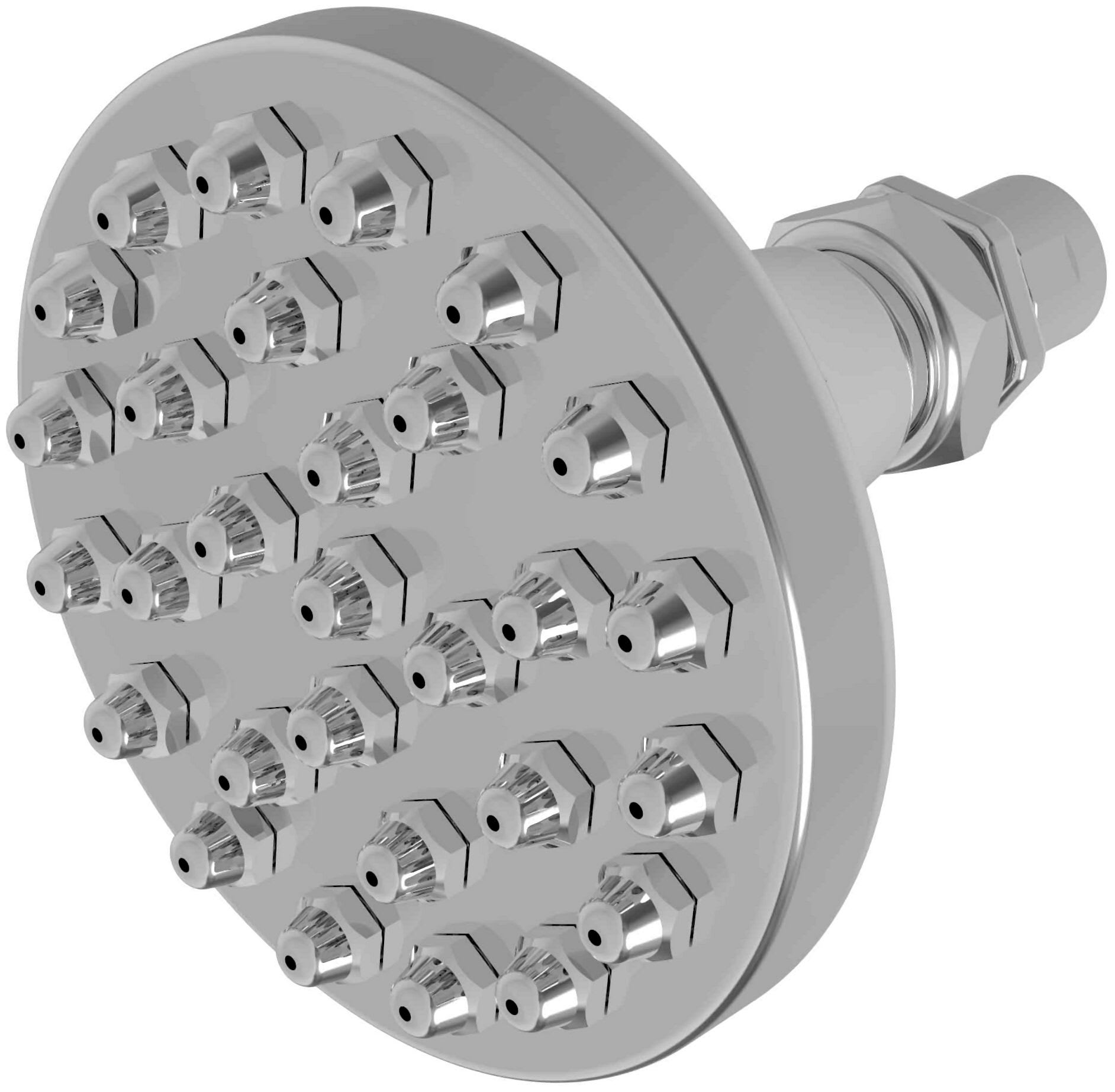 Newport Brass 214/15 Polished Nickel 1.8 GPM Single Function Jet Shower Head  