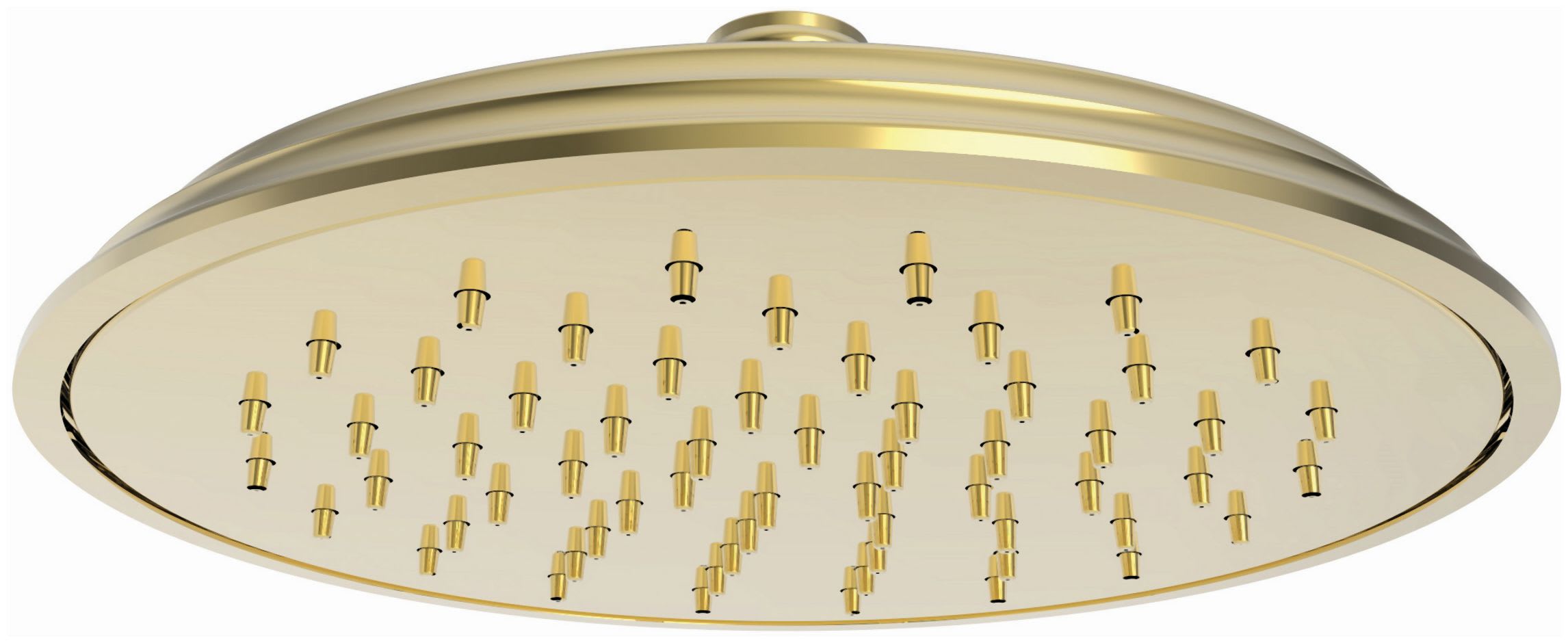 Newport Brass 2152/01 Forever Brass (PVD) Tub and Shower 1.8 