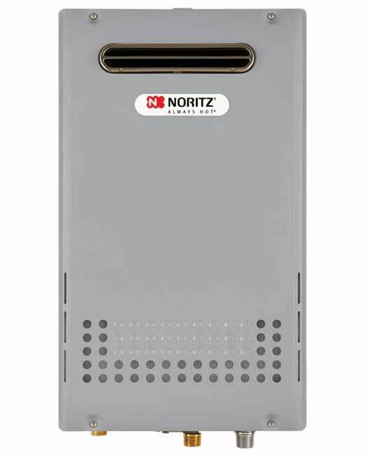 Noritz NC199ODNG Natural Gas 9.8 GPM 199900 BTU 120 Volt Commercial Natural  Gas Tankless Water Heater for Outdoor Installation - FaucetDirect.com