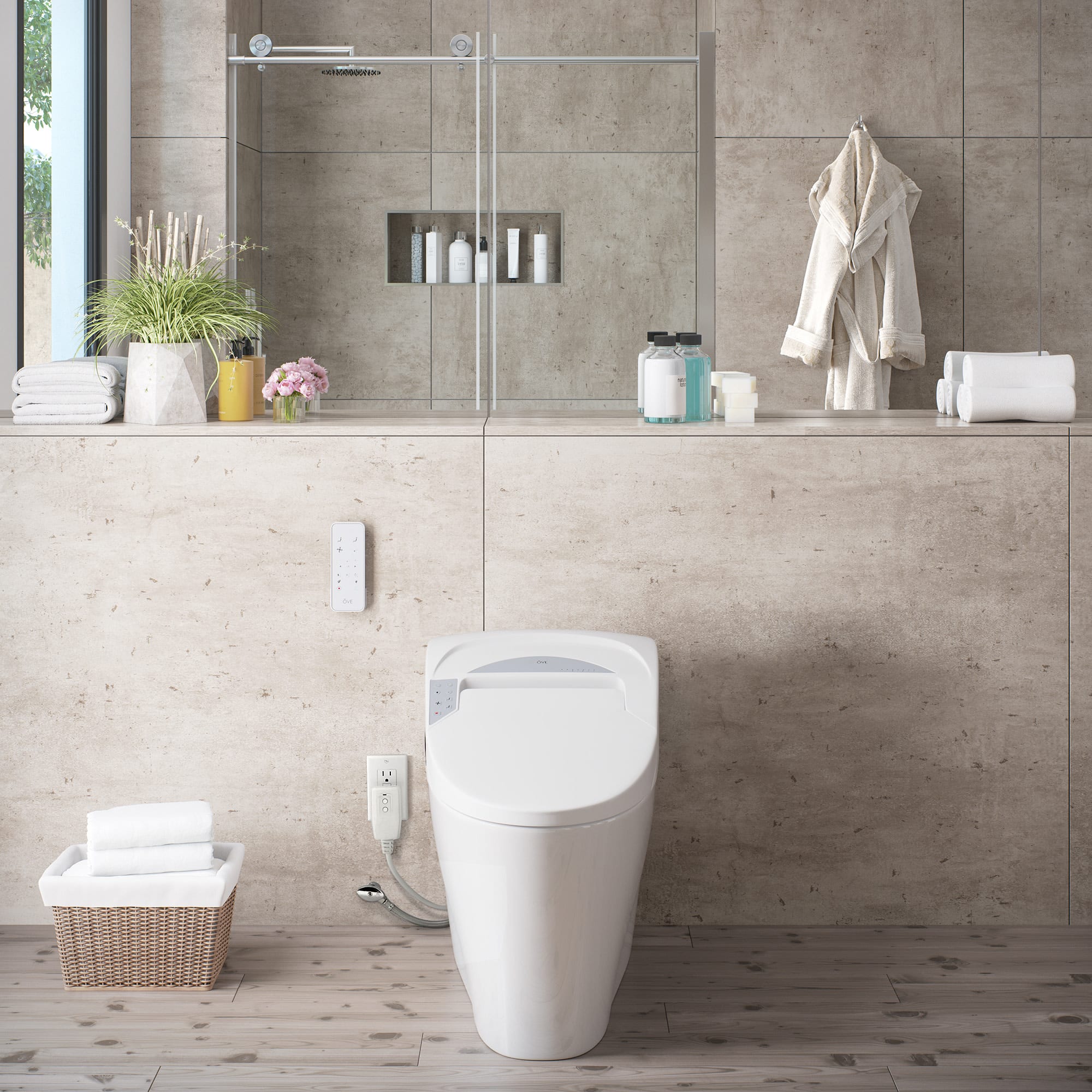Ove Decors 15WST-YOSE32-WHTOU White Yosemite 1.27 GPF One