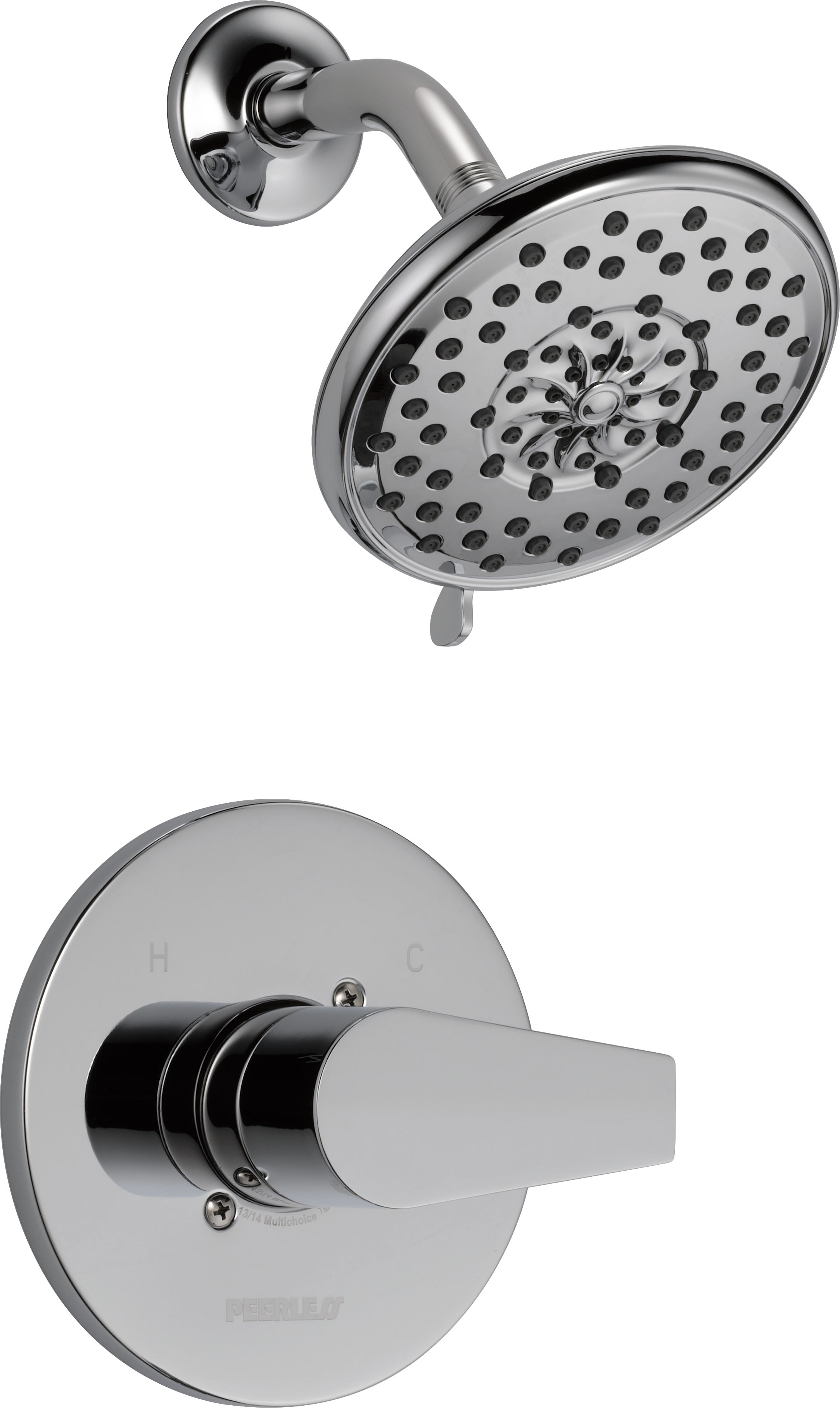 Peerless Ptt14219 Chrome Xander Shower Trim Package With Multi