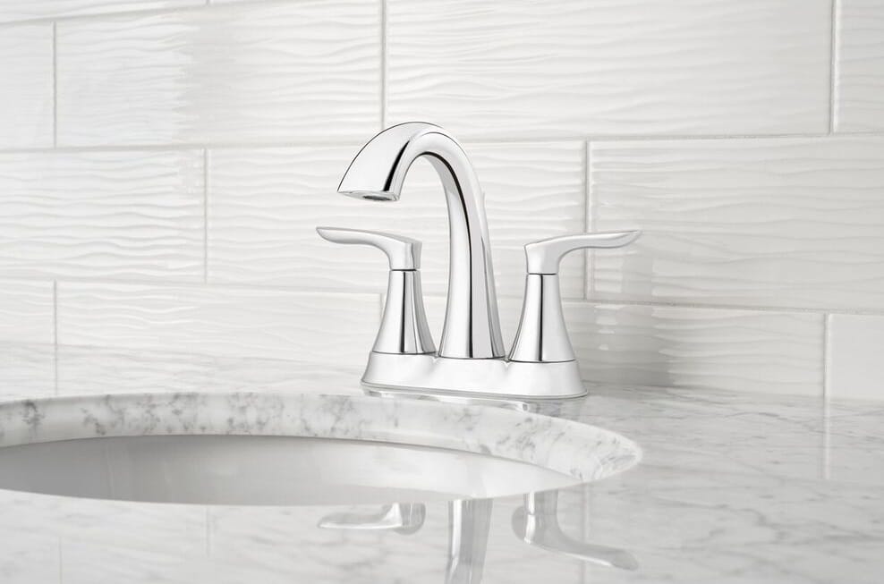 PFISTER LG48-WR0Y Weller Centerset Bathroom Faucet Tuscan Bronze Finish 