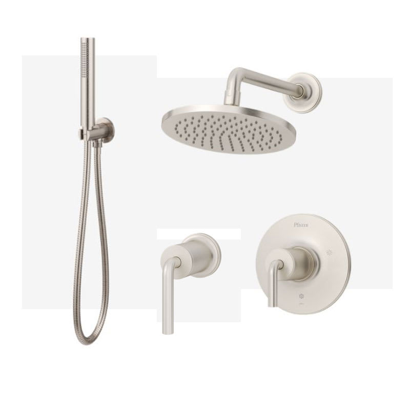 Pfister Brushed Gold Contemporary deals Shower Set