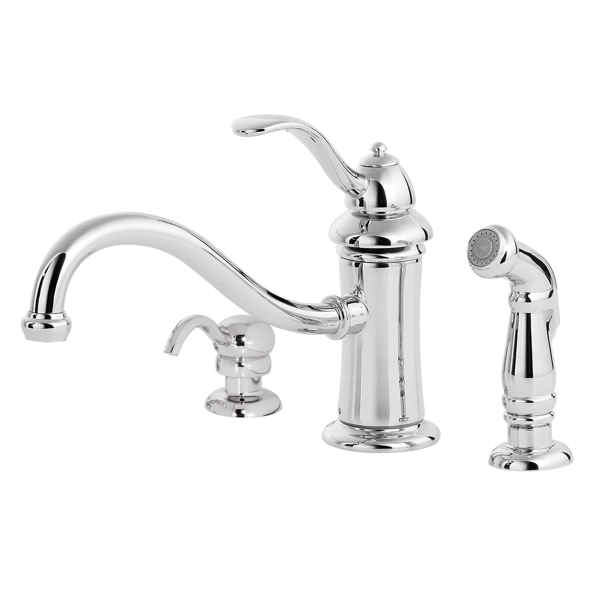 Pfister Gt34 Ptcc Polished Chrome Marielle Kitchen Faucet With