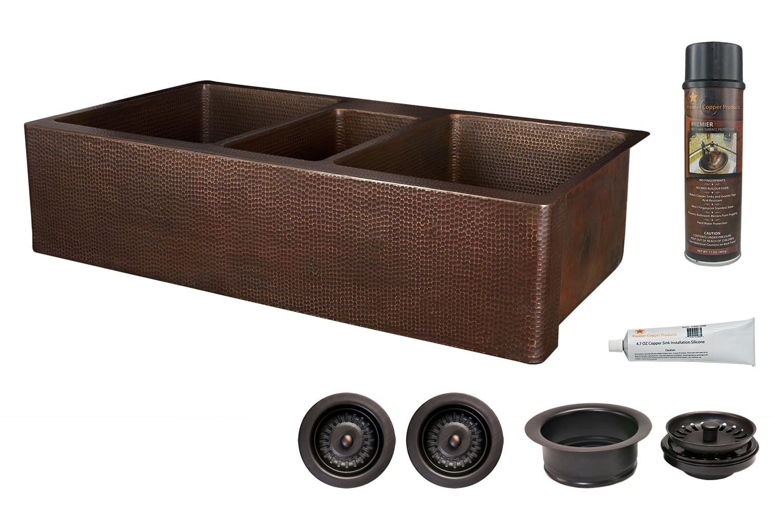 Premier Copper Products KSP3_KATDB422210 Oil Rubbed Bronze 42 ...
