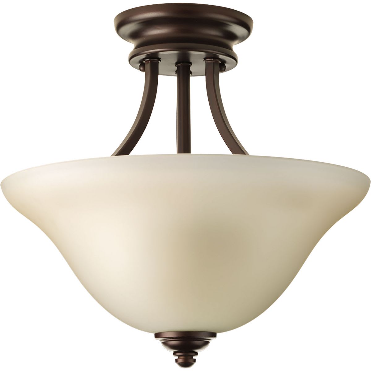 Progress Lighting P3414-144 Pebbles Spirit Semi-Flush Ceiling