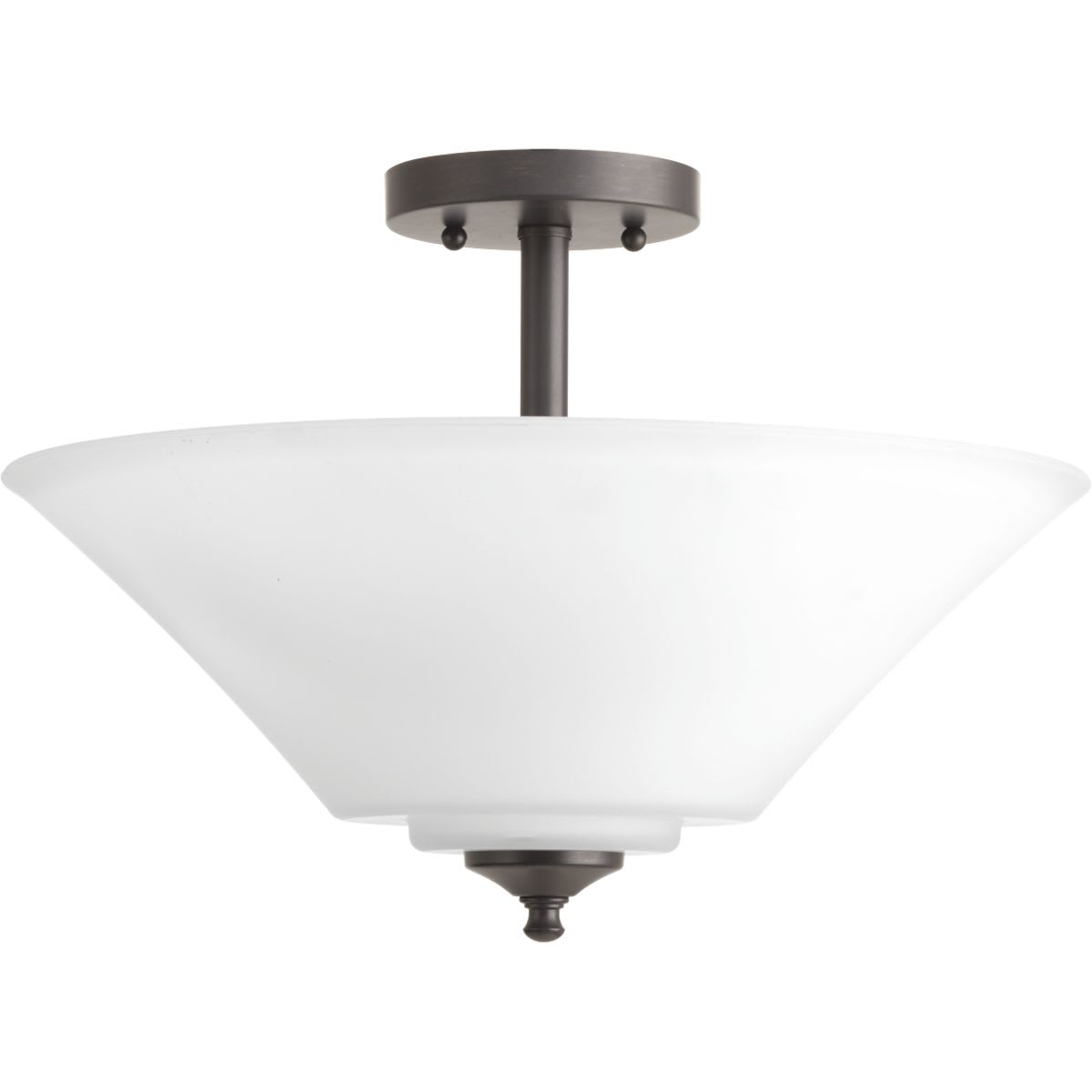 Portfolio Semi Flush Mount Ceiling Fixture | Shelly Lighting