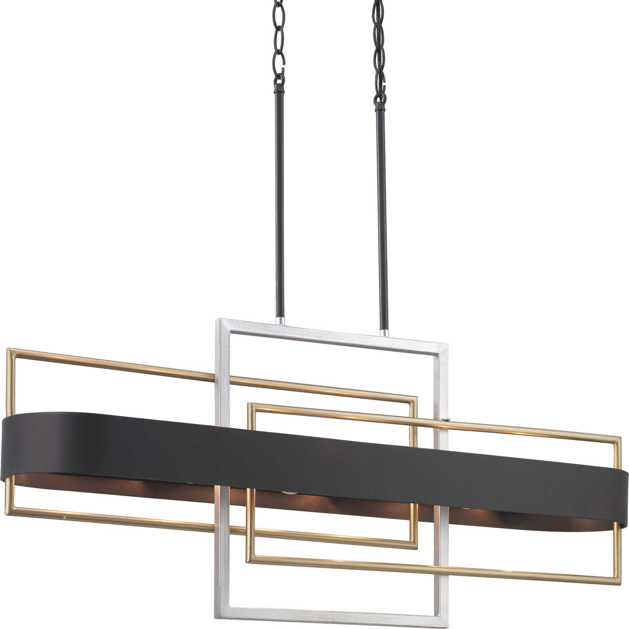 Progress Lighting P400170-031 Black Adagio 6 Light 38