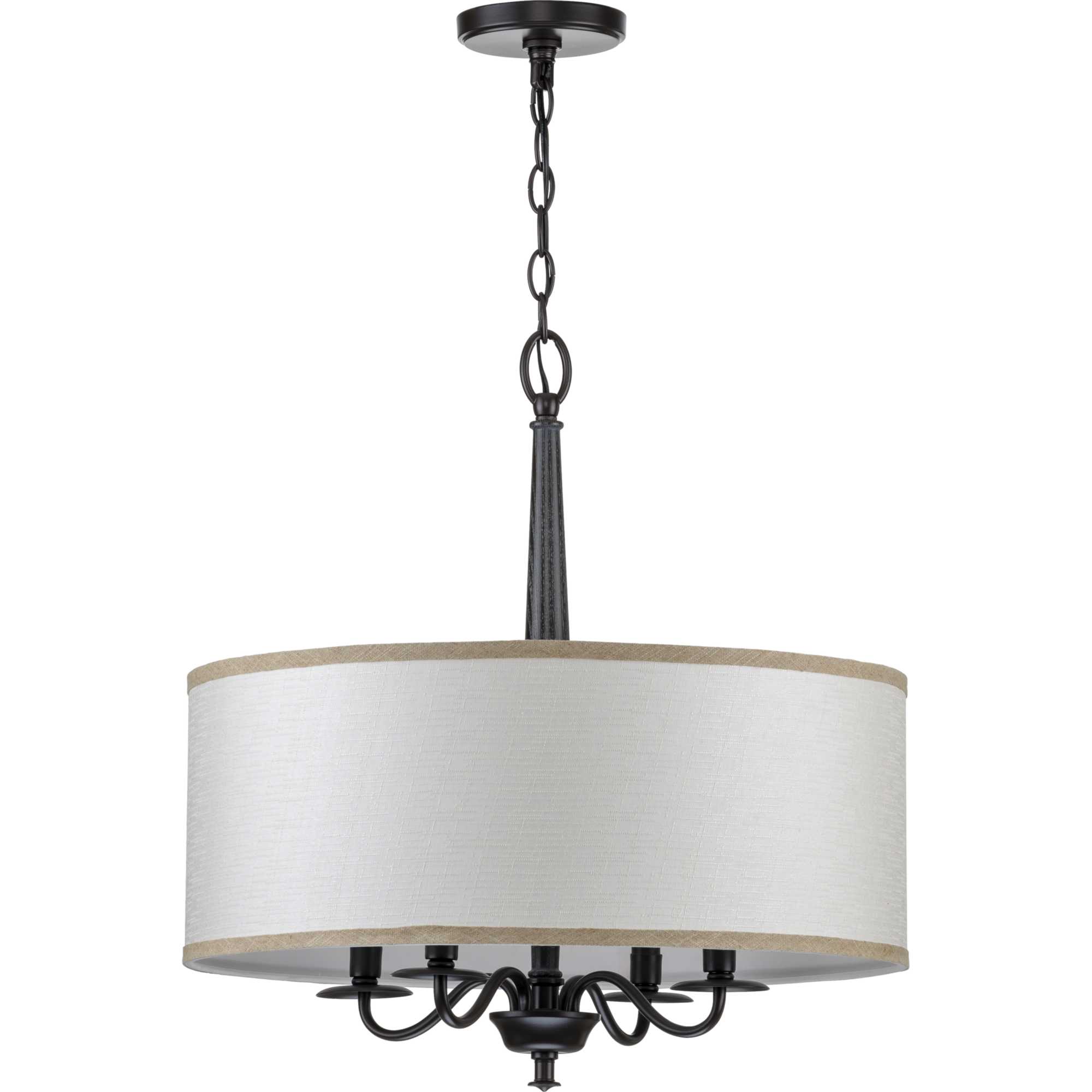 Progress lighting drum deals chandelier