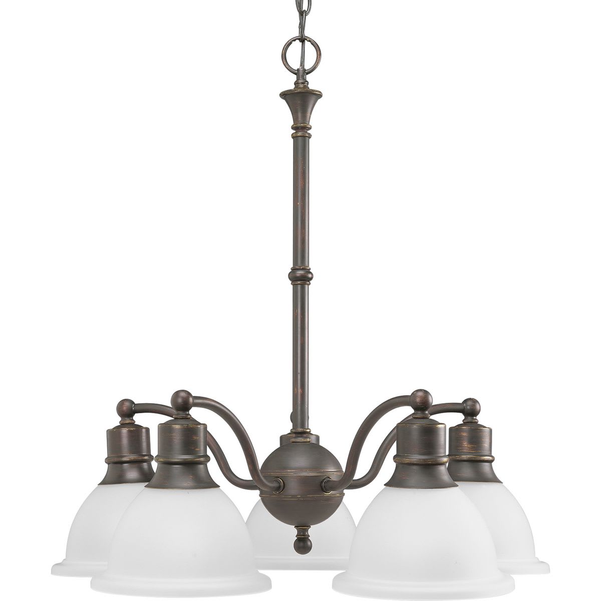 Progress Lighting P4281 33 Cobblestone Madison 5 Light Chandelier Progress Lighting P4281 33 Cobblestone Madison 5 Light Chandelier With Etched Glass Shade 20 Tall Lightingshowplace Com