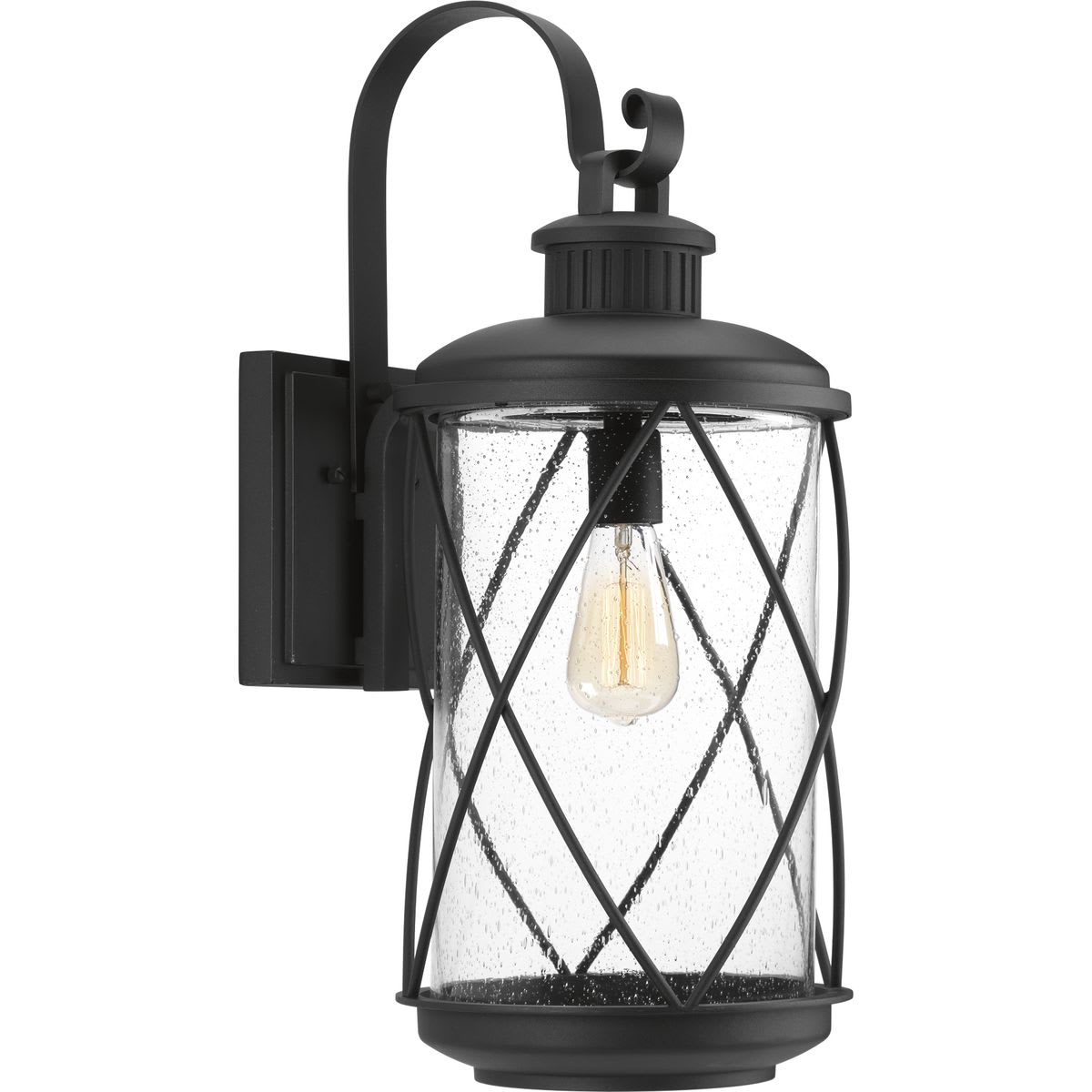 Progress Lighting P560082 031 Black Hollingsworth Single Light 24 Progress Lighting P560082 031 Black