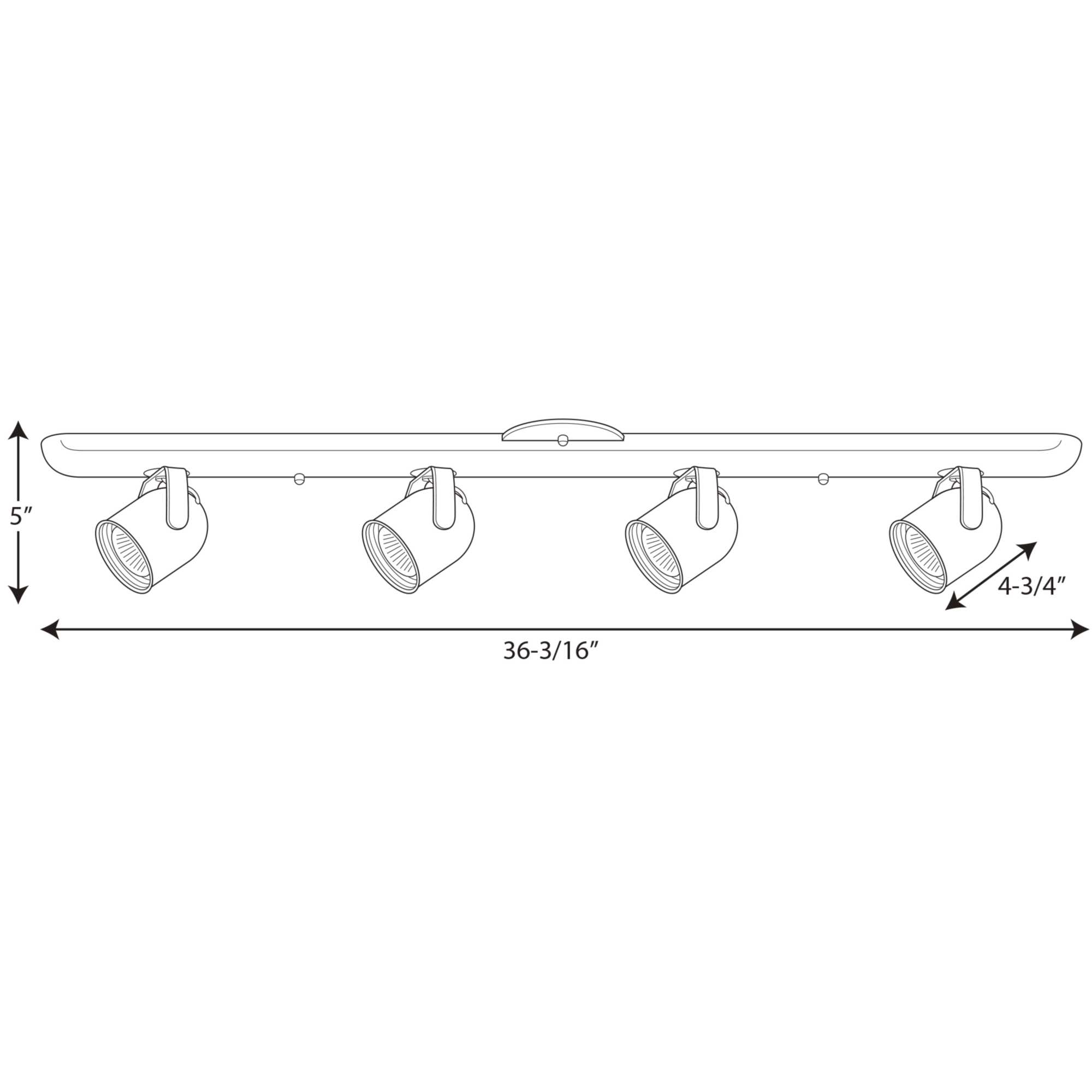 最大12%OFFクーポン Progress Lighting P6162-09 4-Light Wall Or Ceiling Mount Round  Back， Brushed Nickel DIY、工具