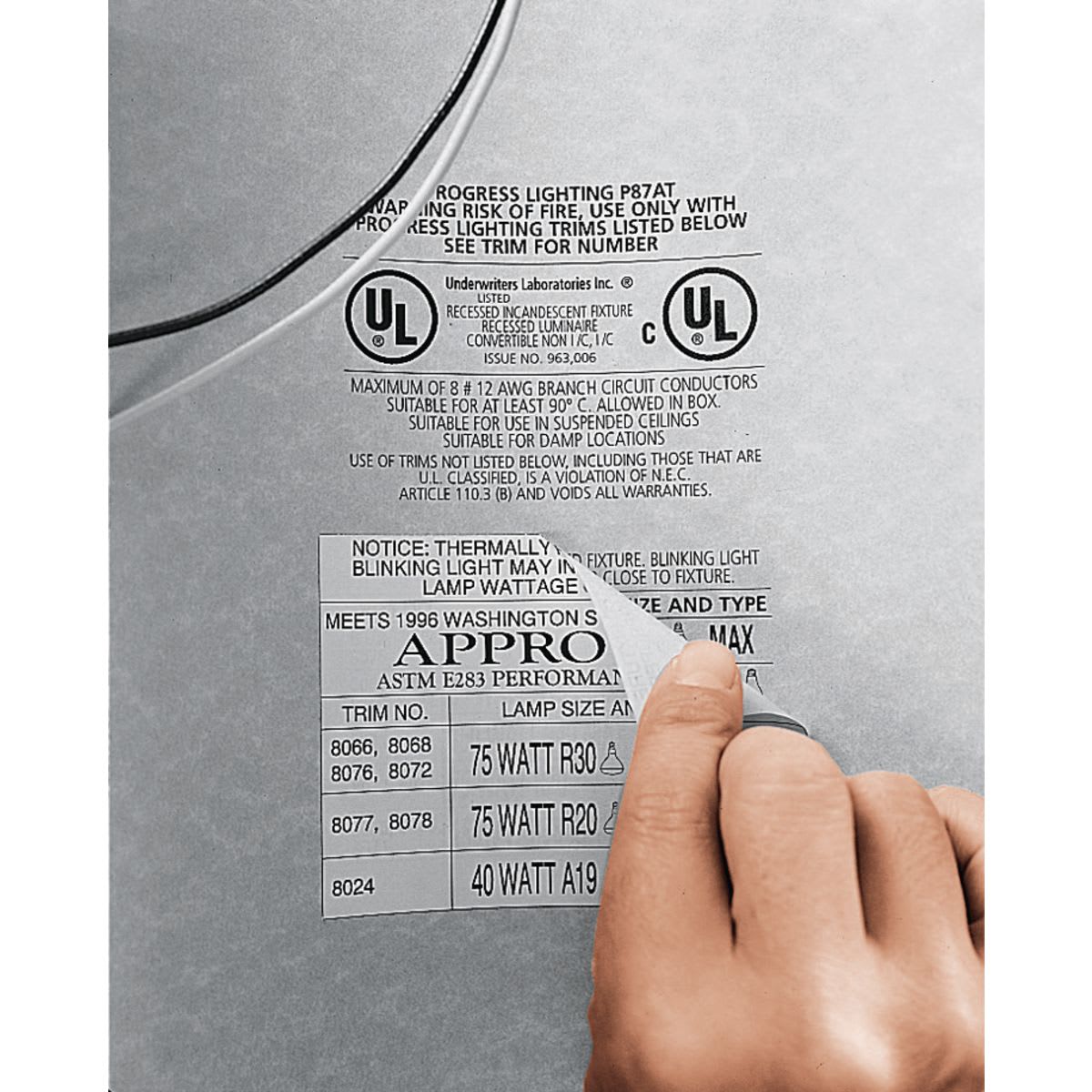 Progress Lighting P87 At Progress Lighting P87 At