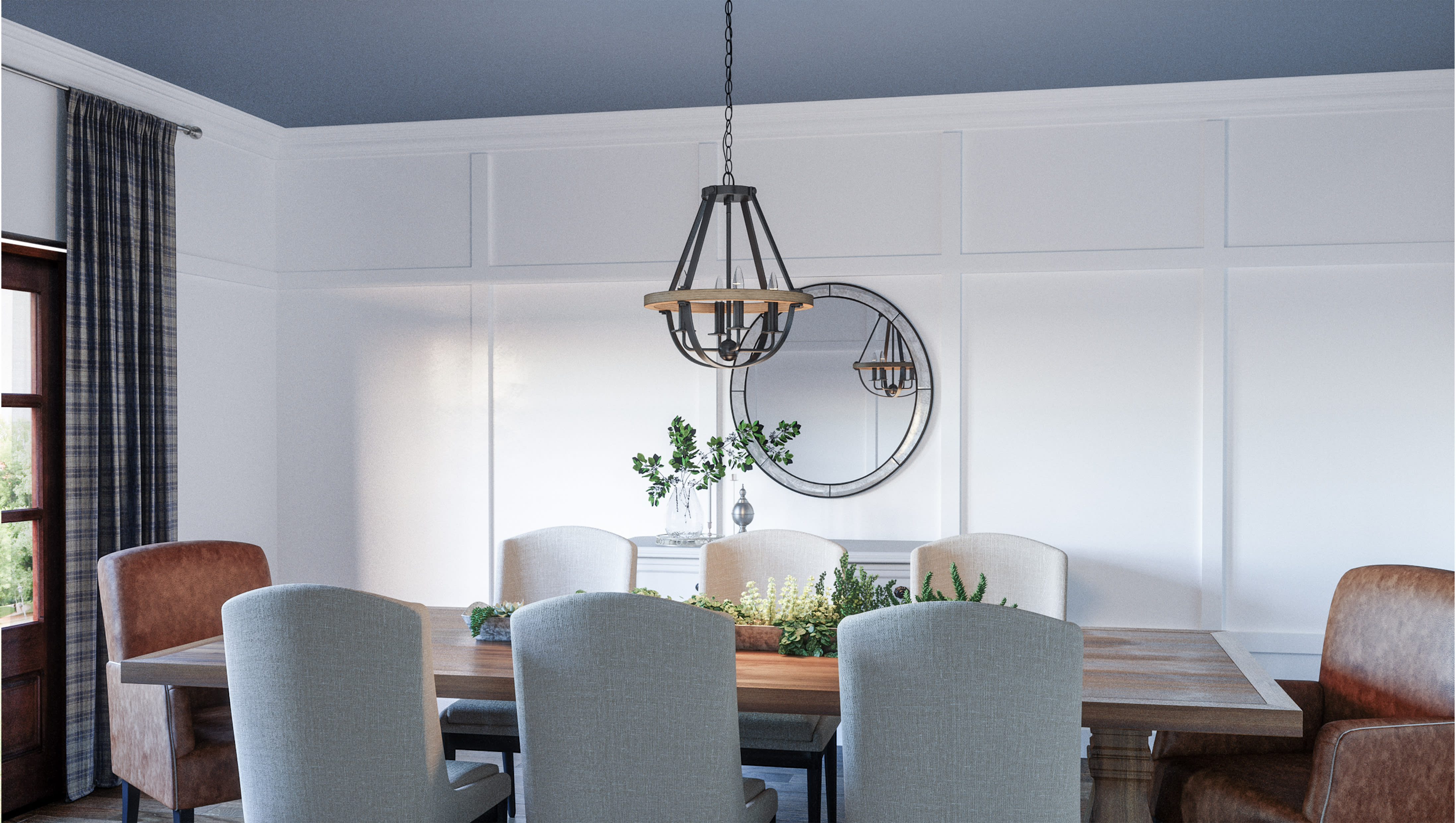 Quoizel BRL2816EK Earth Black Bartlett 4 Light 16
